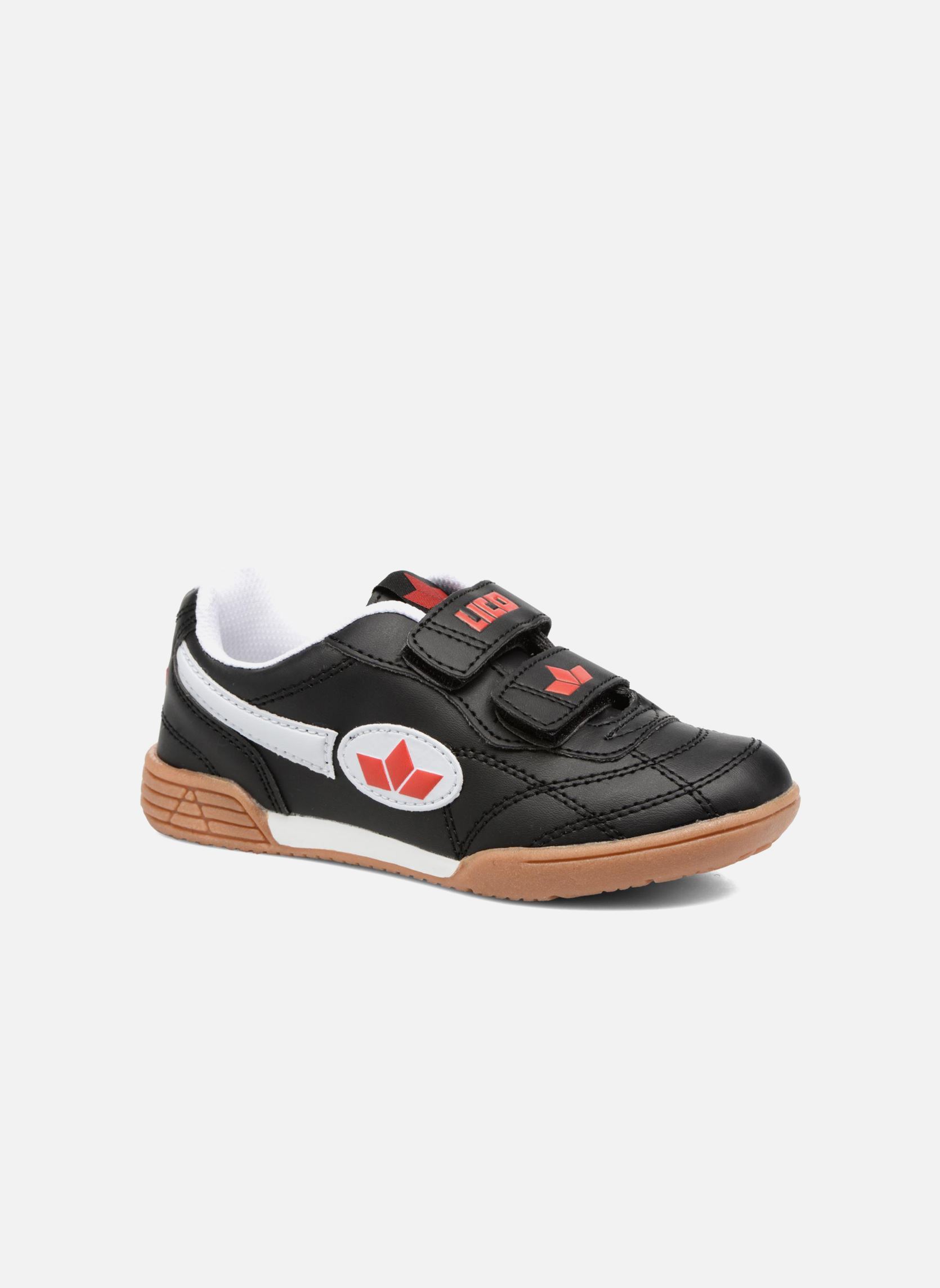 Baskets basses Bernie V garçon noir Lico Baskets basses Bernie V garçon noir SCHWARZ WEISS ROT