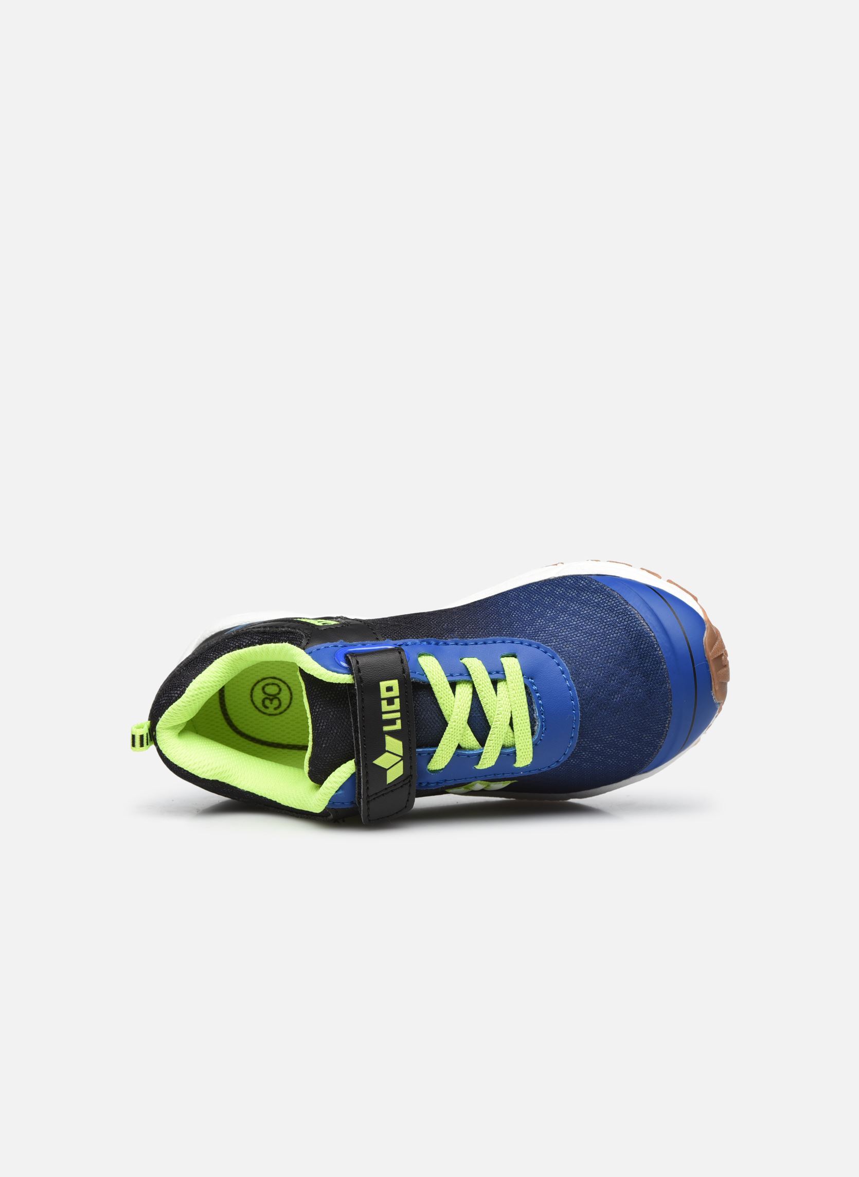 Baskets basses Barney Vs garçon bleu Lico Baskets basses Barney Vs garçon bleu BLAU SCHWARZ LEMON