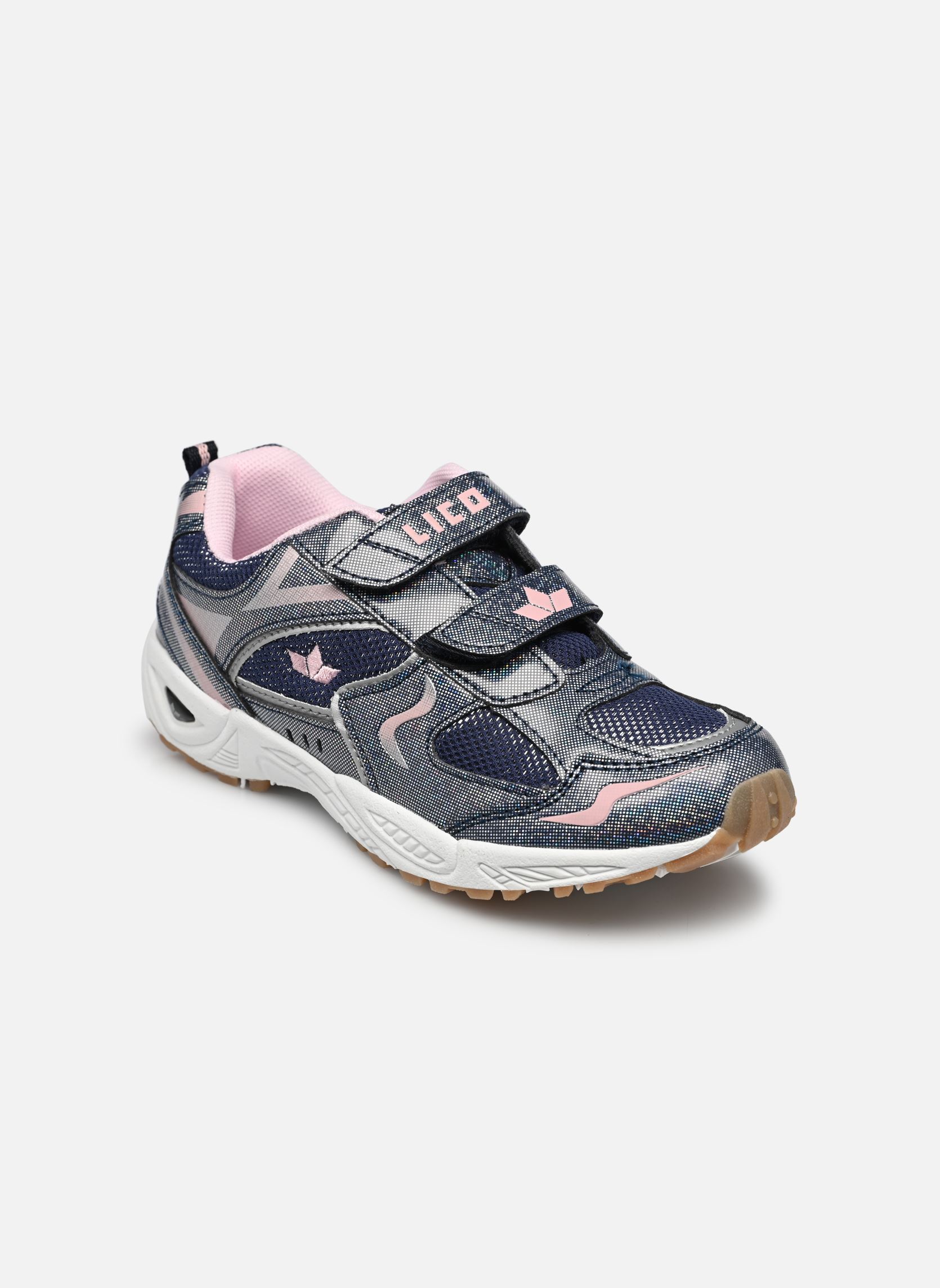 Baskets basses Bob V fille bleu Lico Baskets basses Bob V fille bleu ARGENT/ROSE