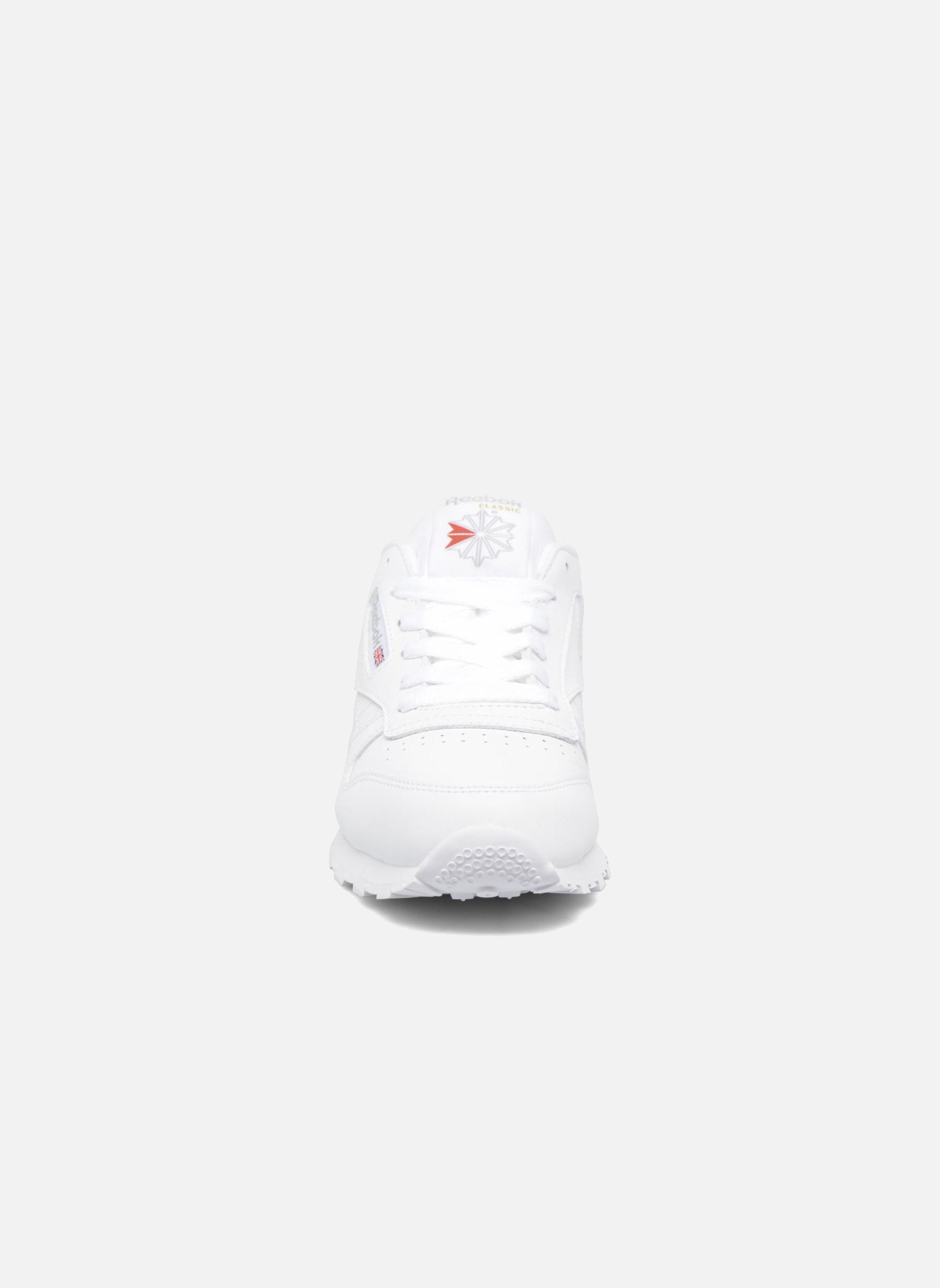 Niedrige Sneaker Classic Leather weiß Reebok Niedrige Sneaker Classic Leather weiß WHITE-1