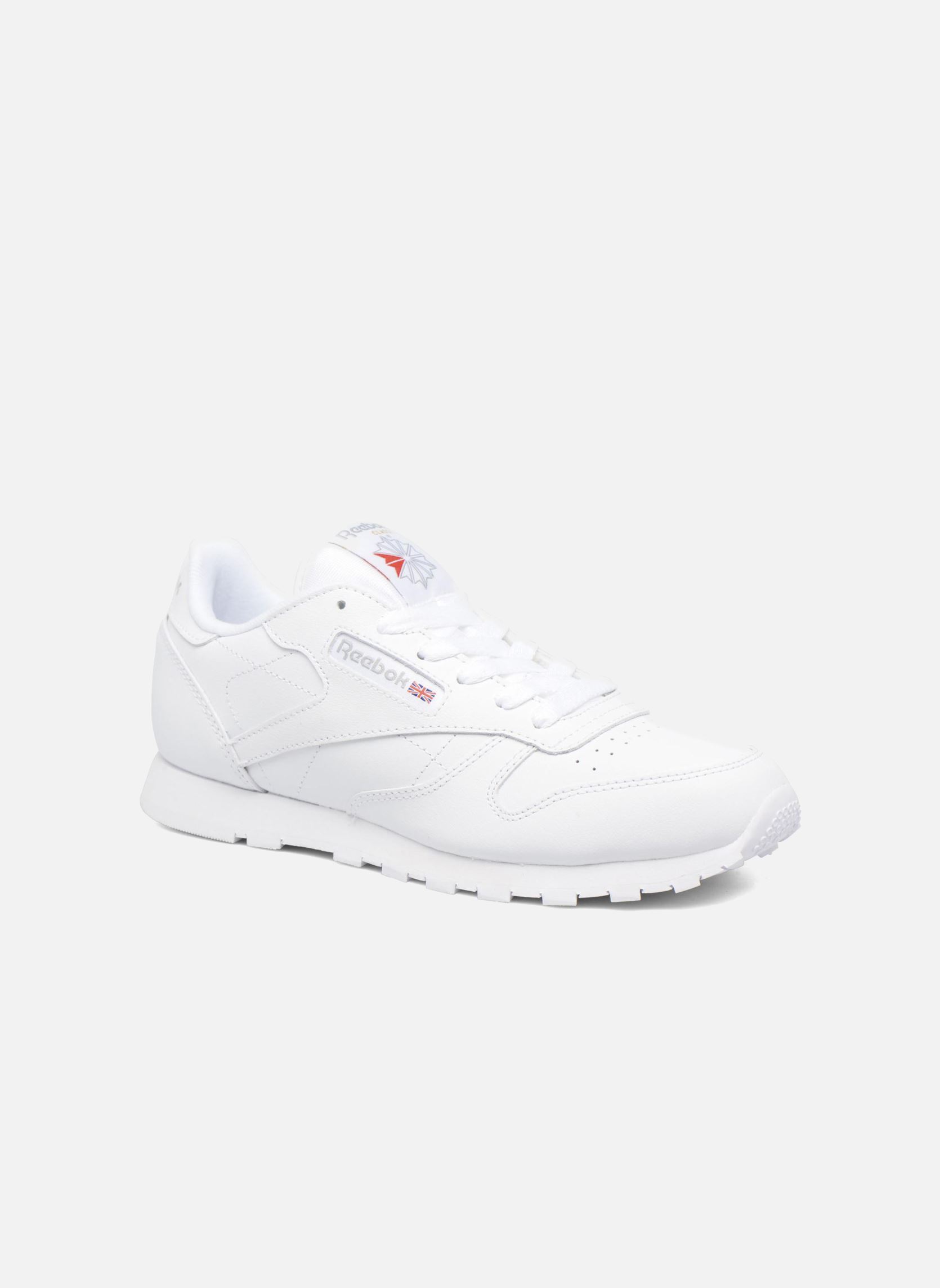 Niedrige Sneaker Classic Leather weiß Reebok Niedrige Sneaker Classic Leather weiß WHITE-1