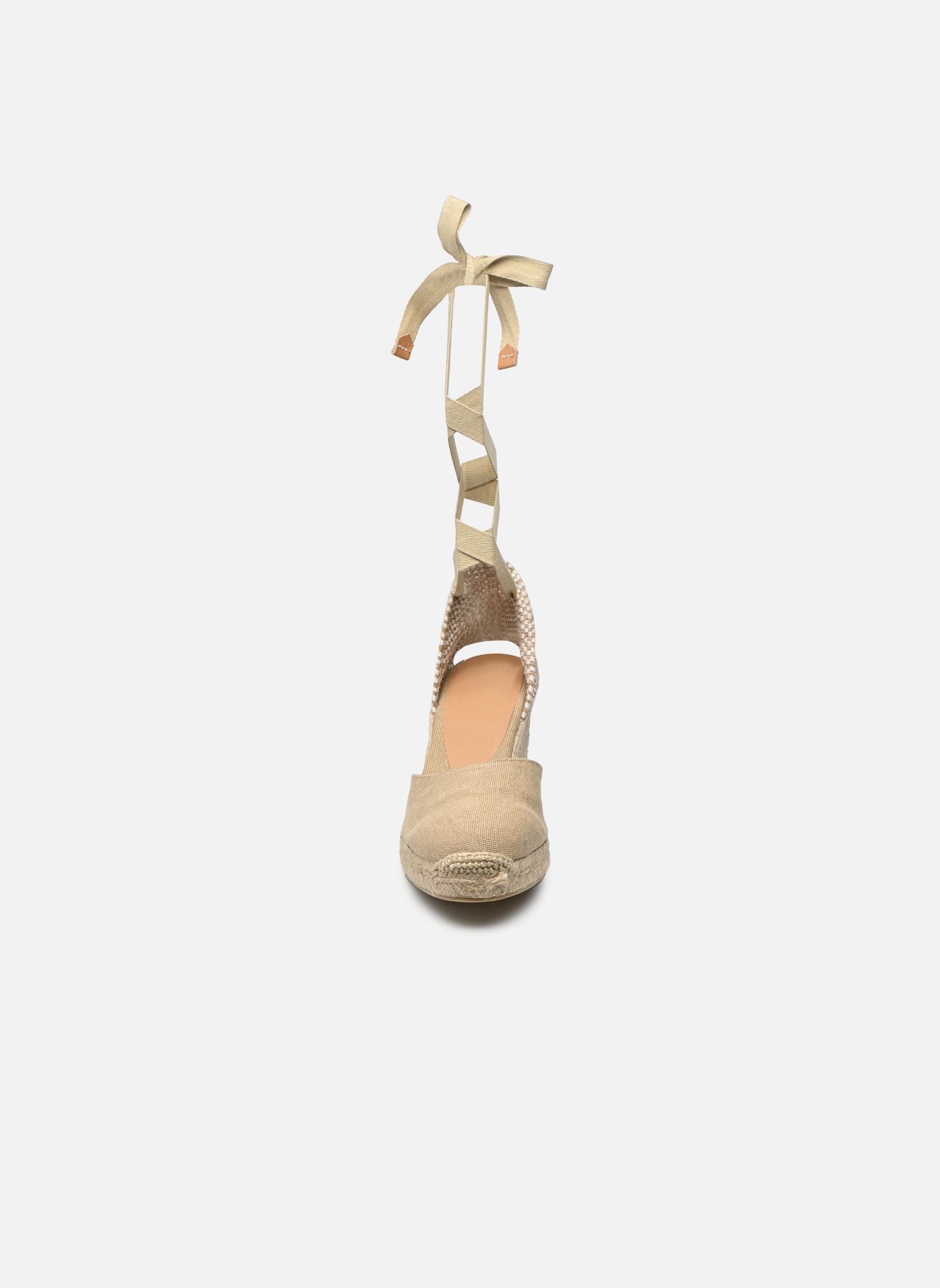 Alpargatas compensadas y plataformas Carina H8 mujer beige Castaner Alpargatas compensadas y plataformas Carina H8 mujer beige SAND