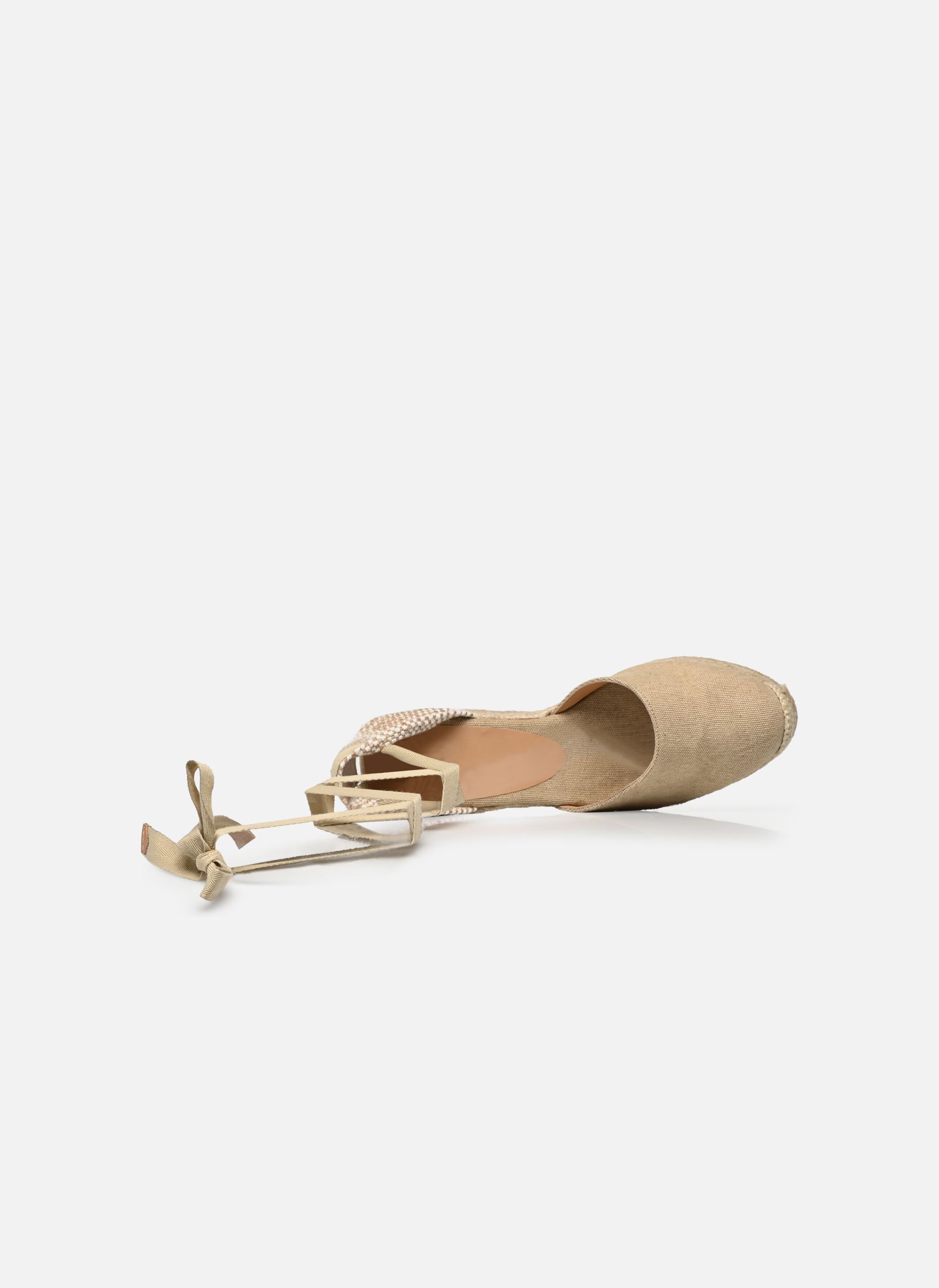 Alpargatas compensadas y plataformas Carina H8 mujer beige Castaner Alpargatas compensadas y plataformas Carina H8 mujer beige SAND