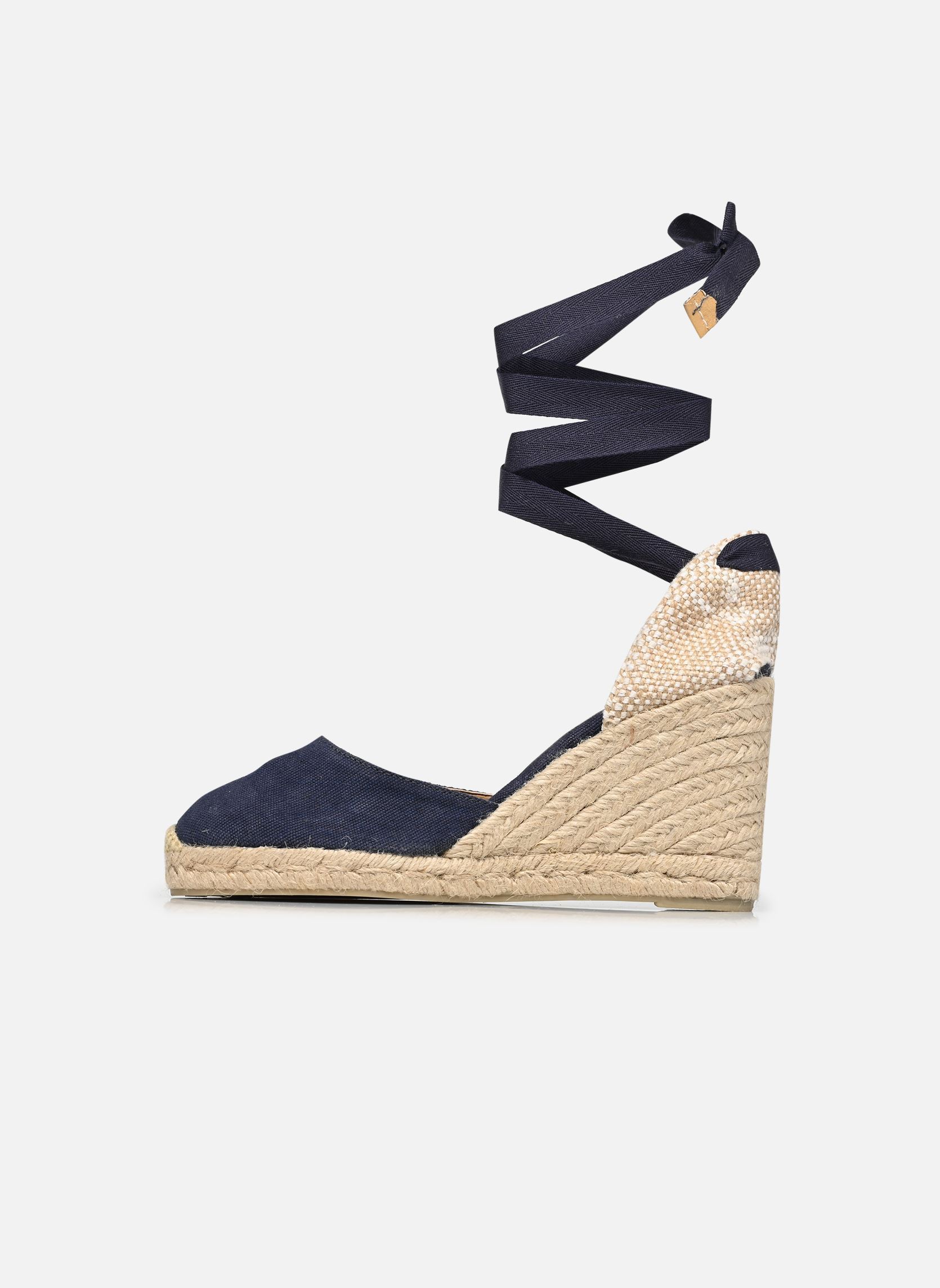 Espadrilles compensées et plateformes Carina H8 femme bleu Castaner Espadrilles compensées et plateformes Carina H8 femme bleu AZUL OXFORD