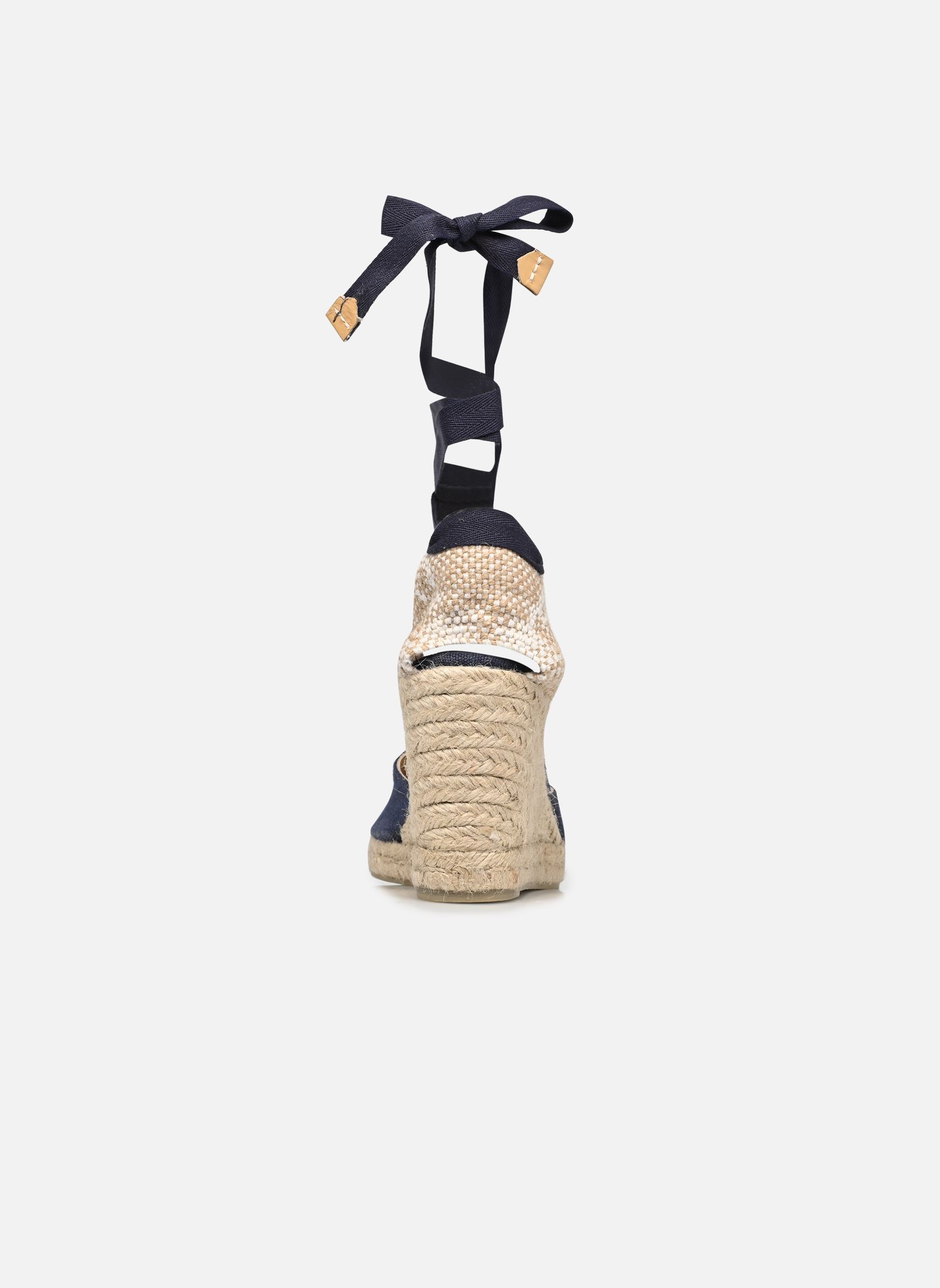 Espadrilles compensées et plateformes Carina H8 femme bleu Castaner Espadrilles compensées et plateformes Carina H8 femme bleu AZUL OXFORD