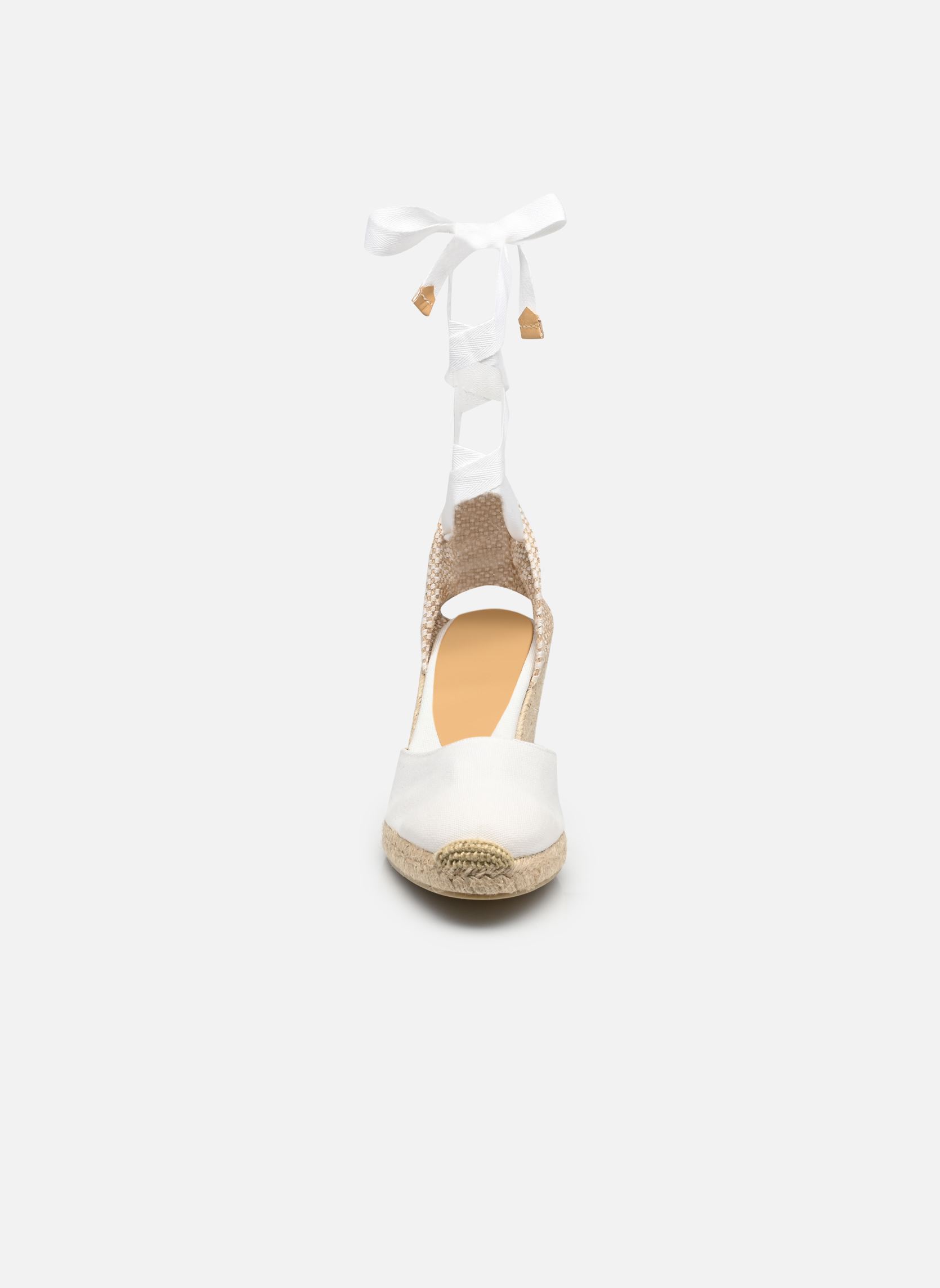 Espadrilles compensées et plateformes Carina H8 femme blanc Castaner Espadrilles compensées et plateformes Carina H8 femme blanc BLANCO
