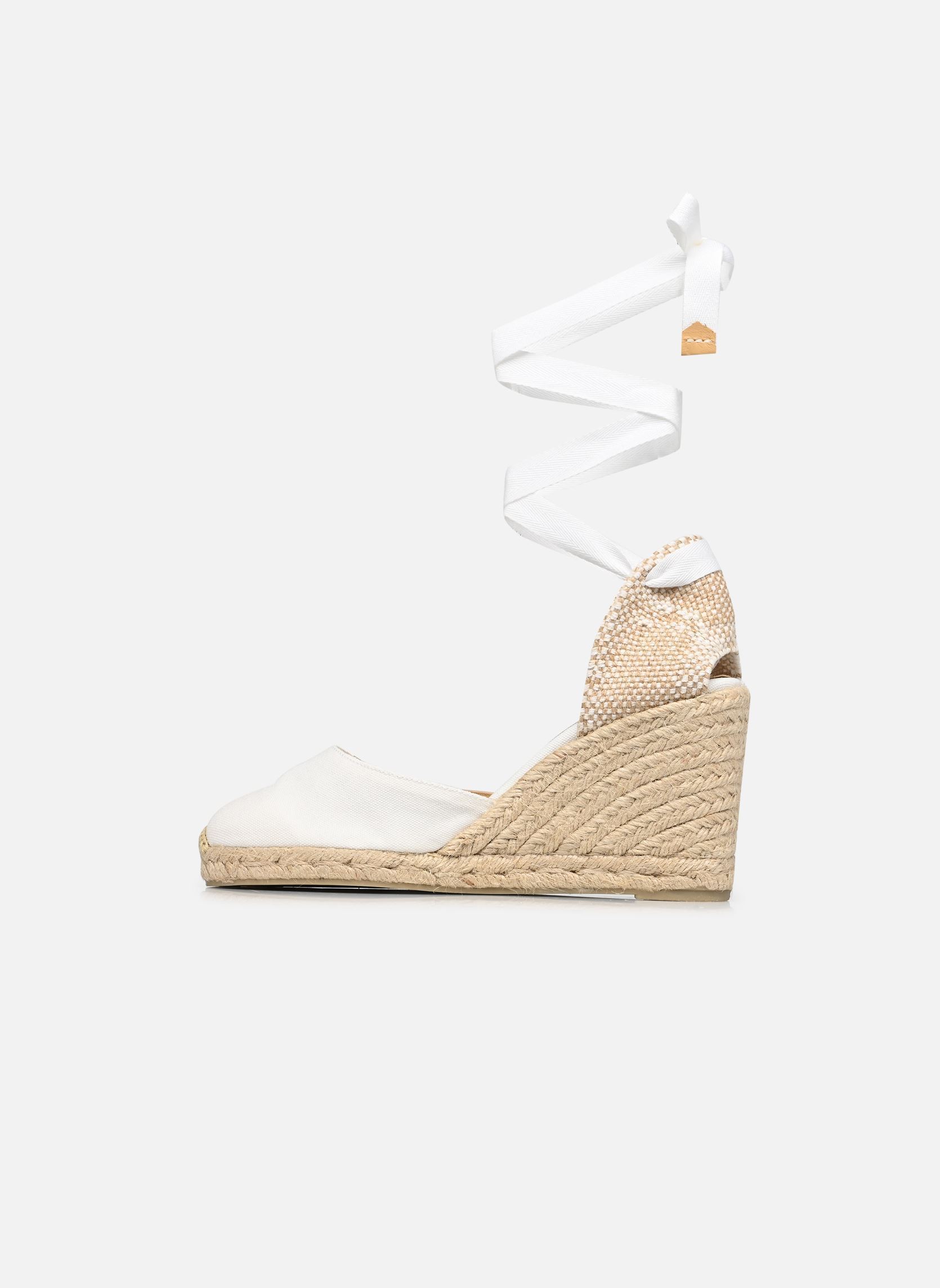 Espadrilles compensées et plateformes Carina H8 femme blanc Castaner Espadrilles compensées et plateformes Carina H8 femme blanc BLANCO