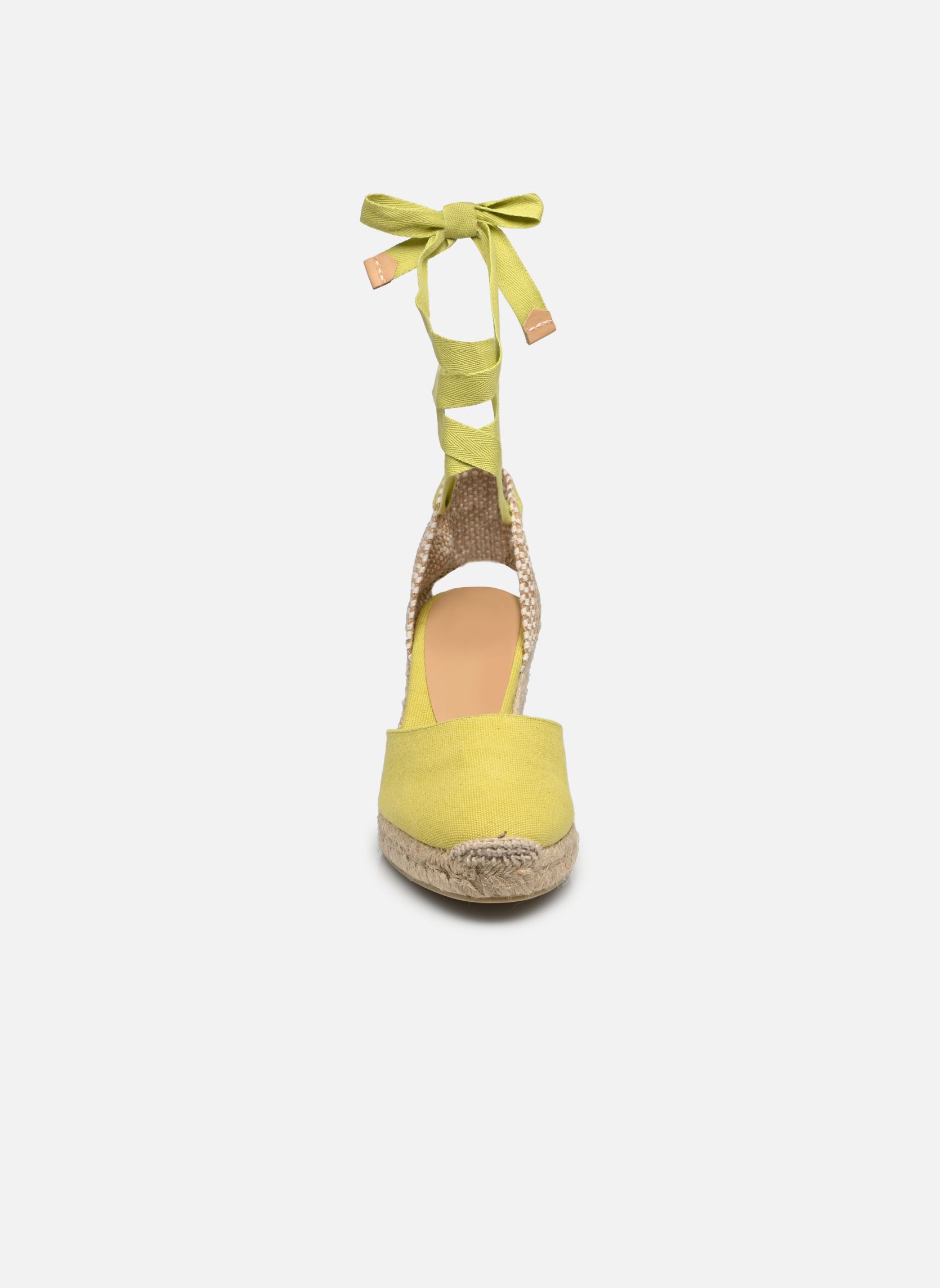 Espadrillas con zeppa e plateau Carina H8 donna verde Castaner Espadrillas con zeppa e plateau Carina H8 donna verde CIBER