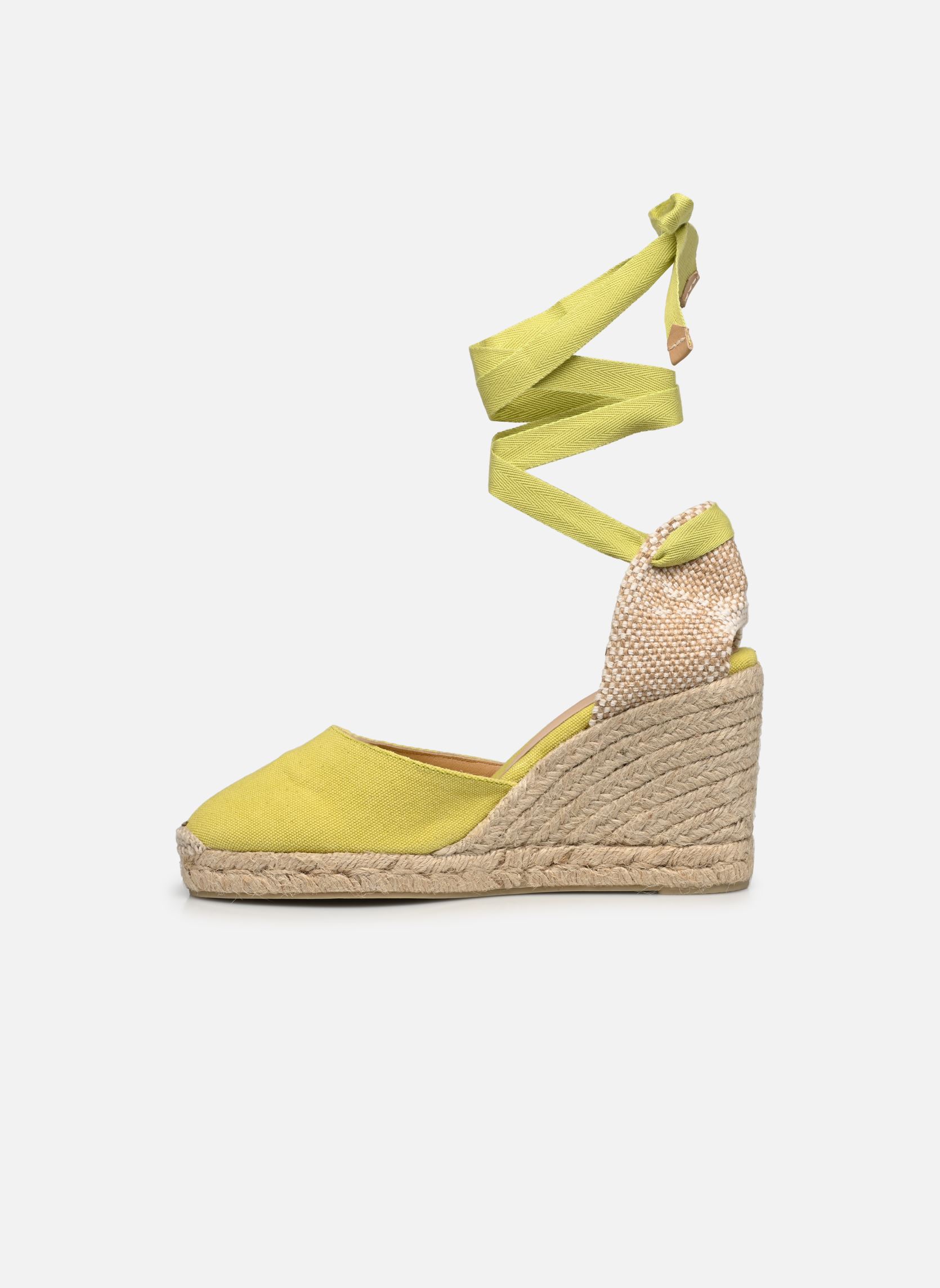Espadrillas con zeppa e plateau Carina H8 donna verde Castaner Espadrillas con zeppa e plateau Carina H8 donna verde CIBER