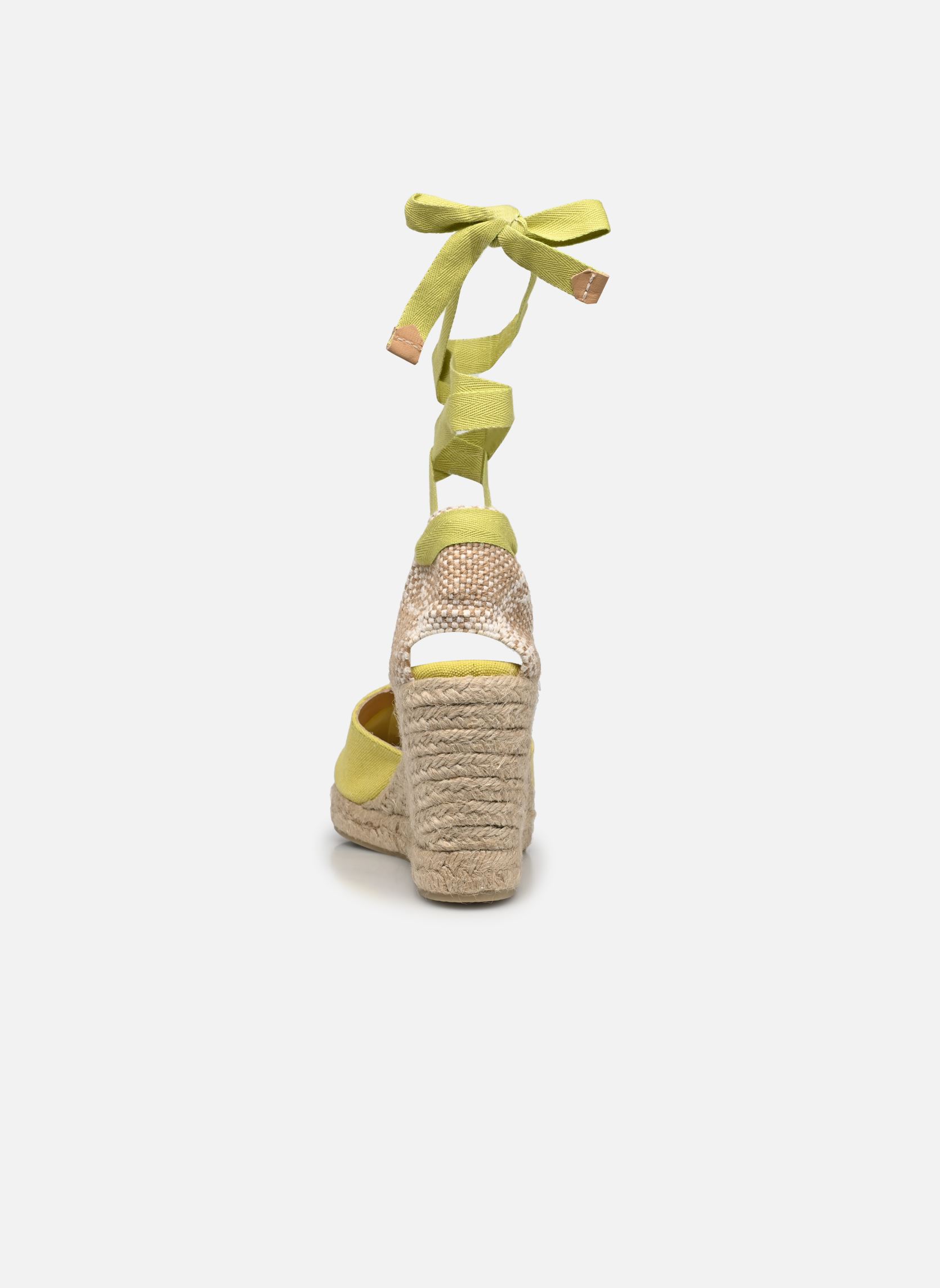 Espadrillas con zeppa e plateau Carina H8 donna verde Castaner Espadrillas con zeppa e plateau Carina H8 donna verde CIBER