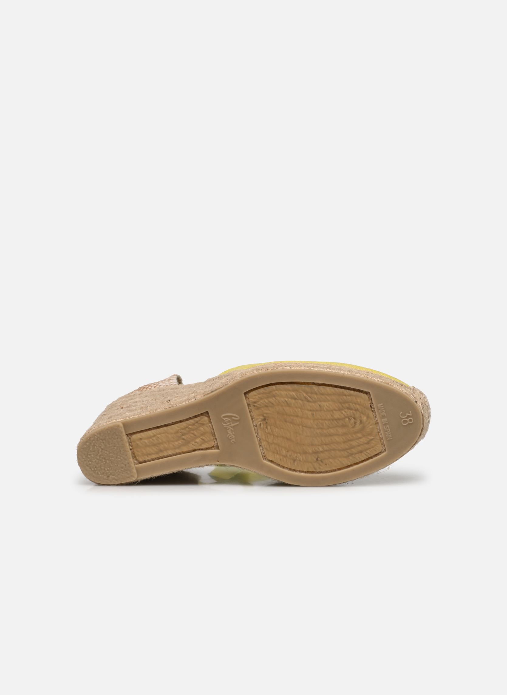 Espadrillas con zeppa e plateau Carina H8 donna verde Castaner Espadrillas con zeppa e plateau Carina H8 donna verde CIBER