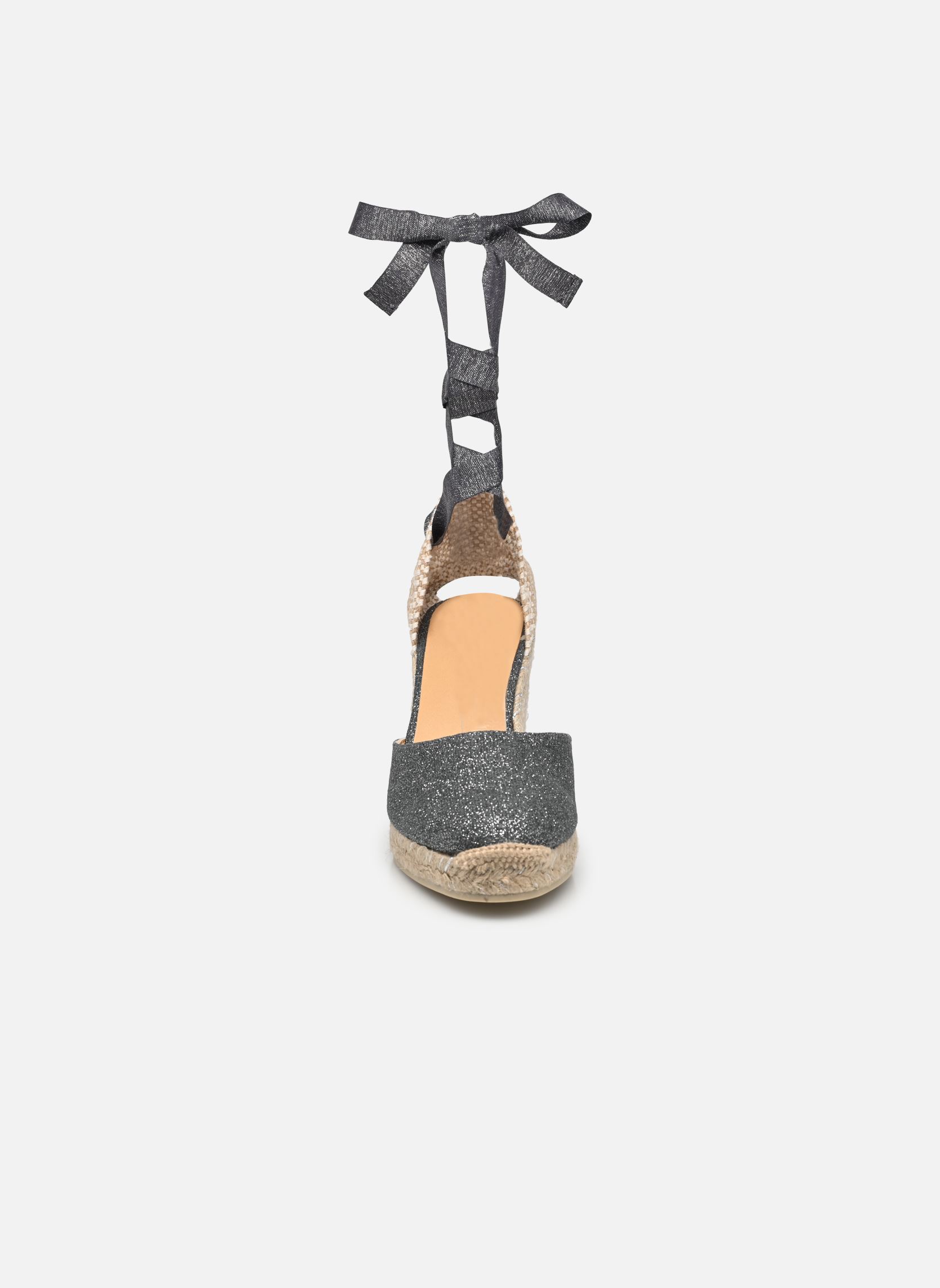 Espadrillas con zeppa e plateau Carina H8 donna grigio Castaner Espadrillas con zeppa e plateau Carina H8 donna grigio GRIS OSCURO