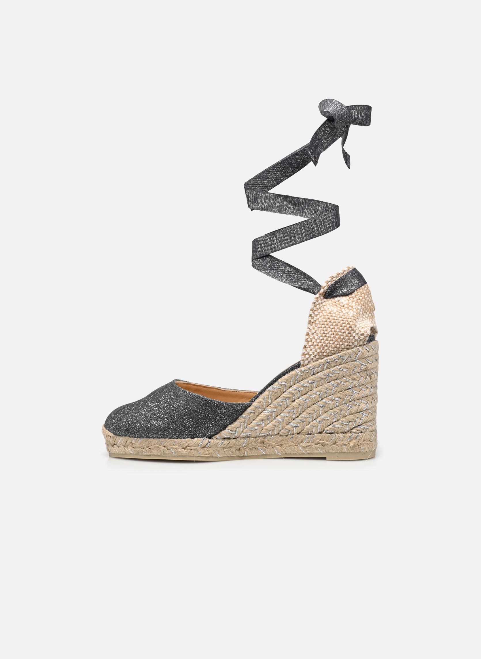 Espadrillas con zeppa e plateau Carina H8 donna grigio Castaner Espadrillas con zeppa e plateau Carina H8 donna grigio GRIS OSCURO
