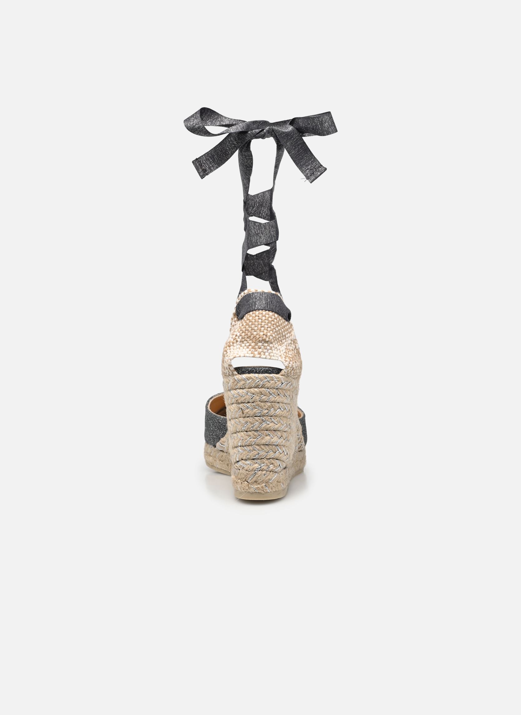 Espadrillas con zeppa e plateau Carina H8 donna grigio Castaner Espadrillas con zeppa e plateau Carina H8 donna grigio GRIS OSCURO