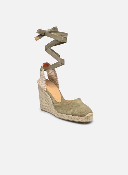 Castaner Keil- und Plateau-Espadrilles Carina H8 damen grün