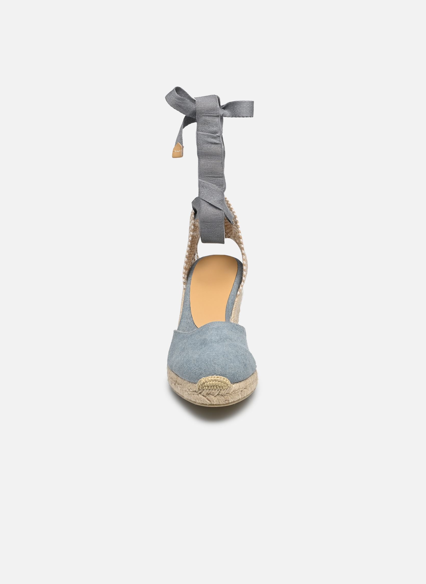 Espadrilles compensées et plateformes Carina H8 femme bleu Castaner Espadrilles compensées et plateformes Carina H8 femme bleu AQUA