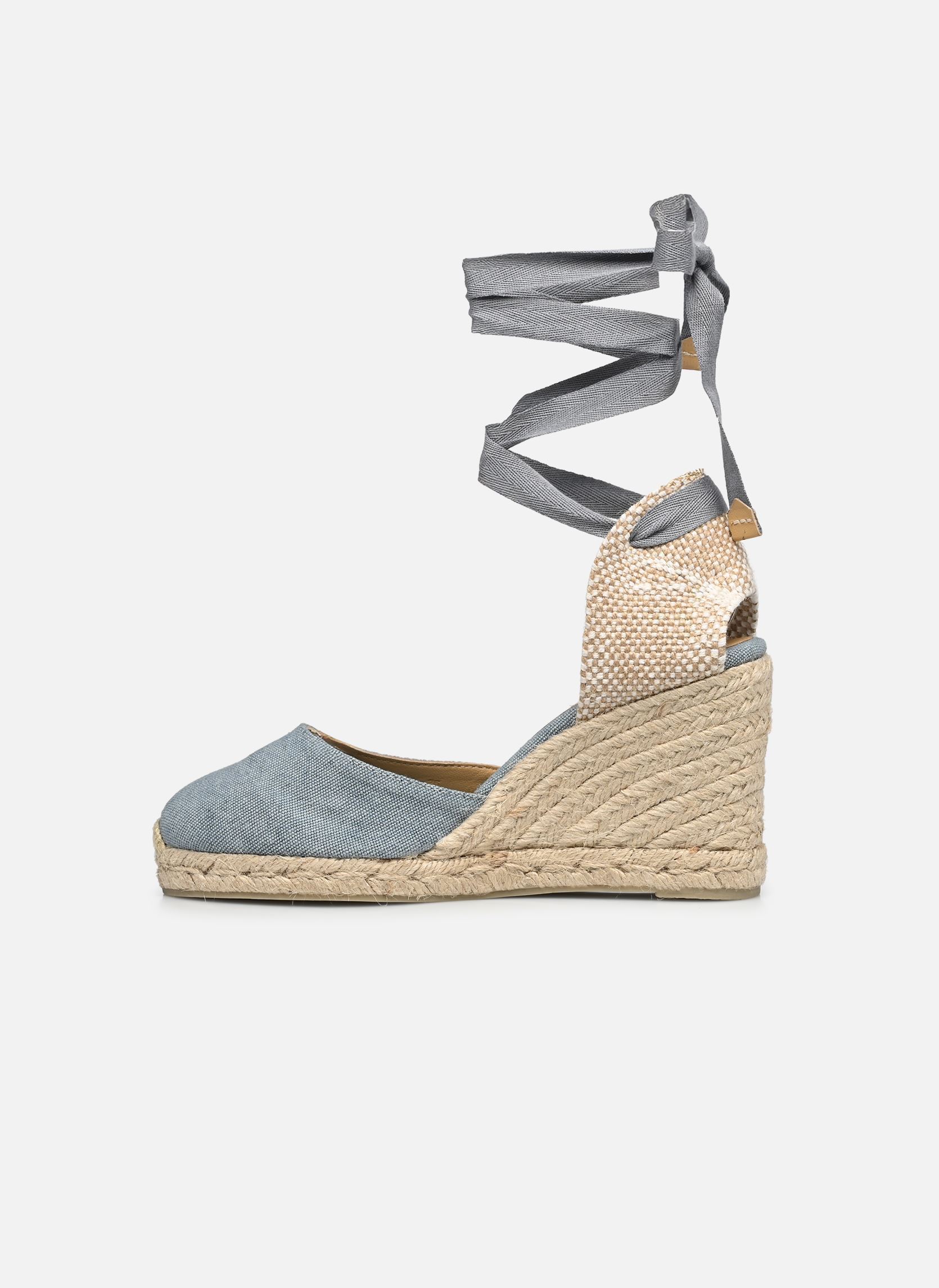 Espadrilles compensées et plateformes Carina H8 femme bleu Castaner Espadrilles compensées et plateformes Carina H8 femme bleu AQUA