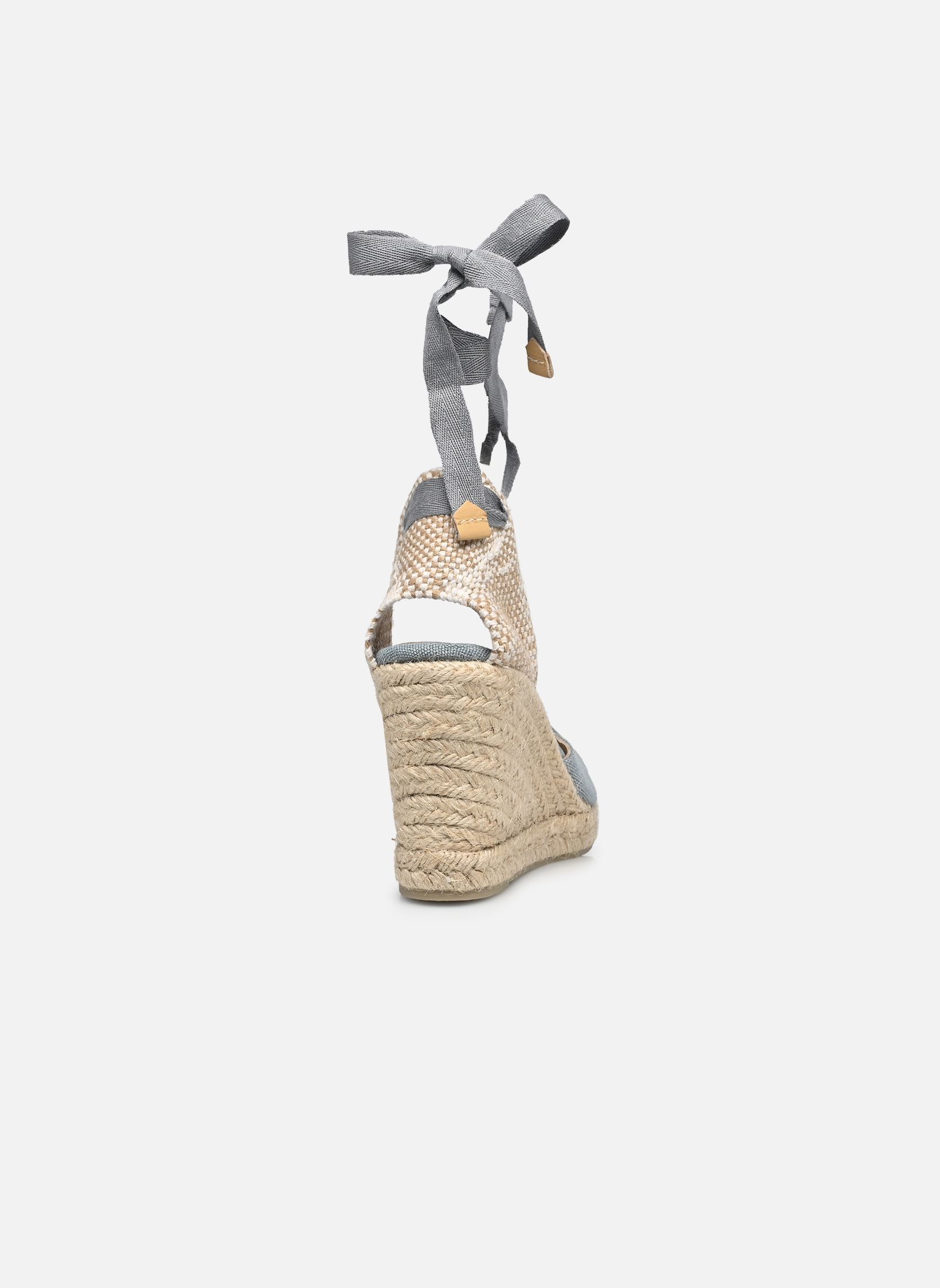 Espadrilles compensées et plateformes Carina H8 femme bleu Castaner Espadrilles compensées et plateformes Carina H8 femme bleu AQUA