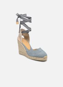 Espadrilles compensées et plateformes Carina H8 femme bleu Castaner Espadrilles compensées et plateformes Carina H8 femme bleu AQUA