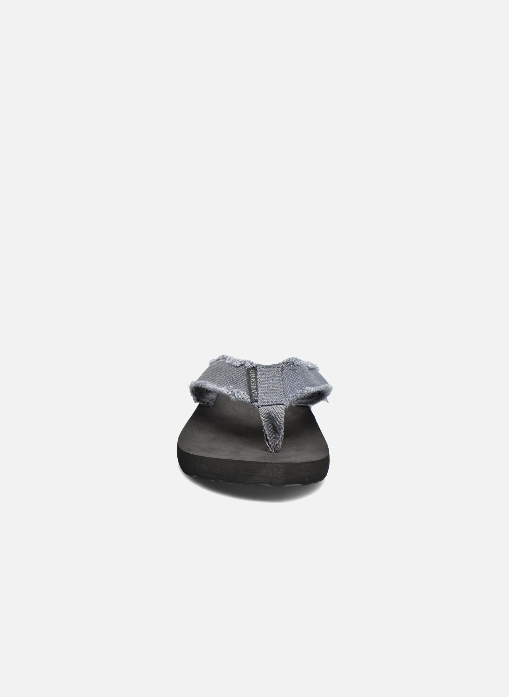 Tongs Monkey Abyss homme gris Quiksilver Tongs Monkey Abyss homme gris Grey Black Brown