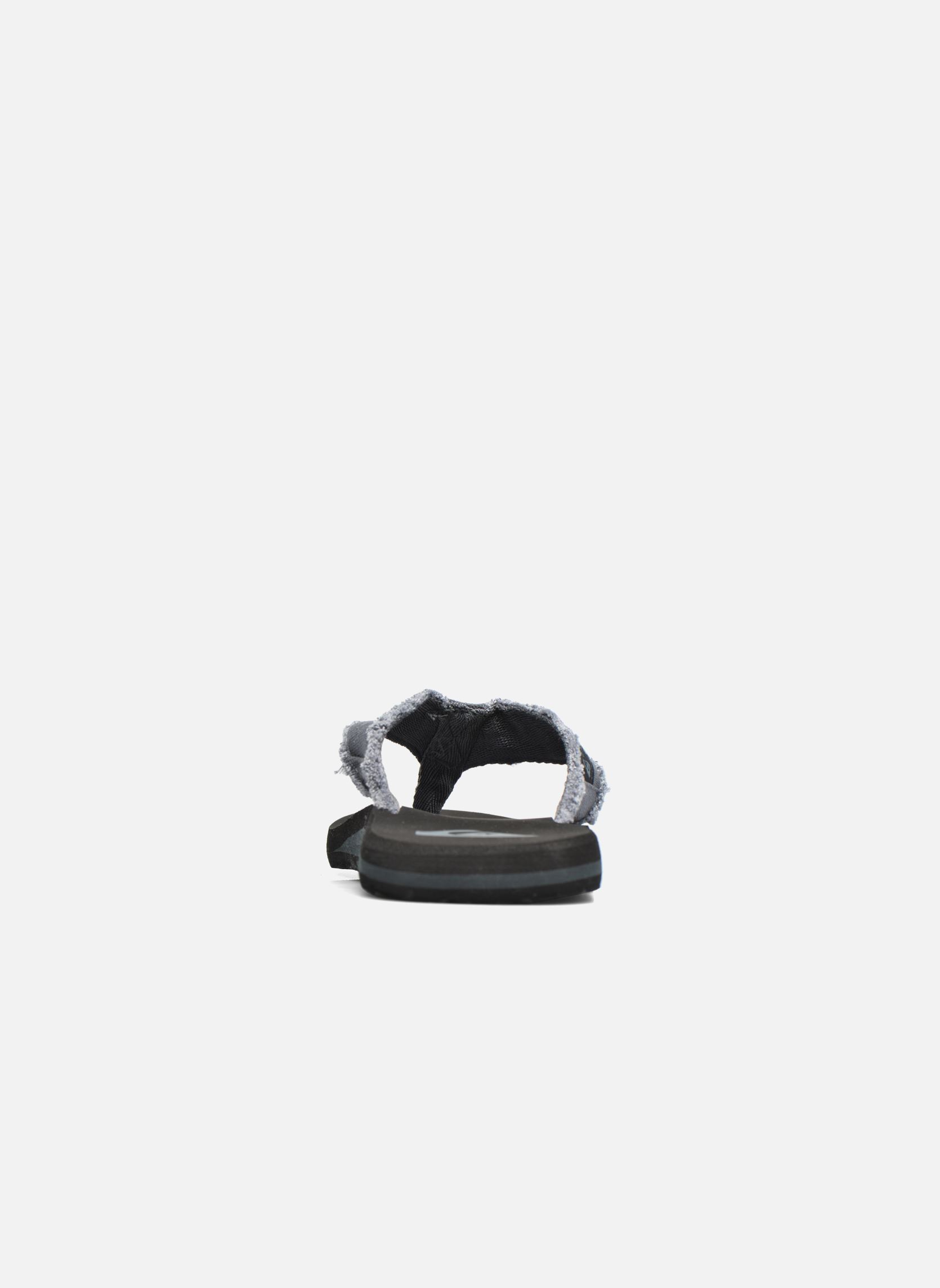 Tongs Monkey Abyss homme gris Quiksilver Tongs Monkey Abyss homme gris Grey Black Brown