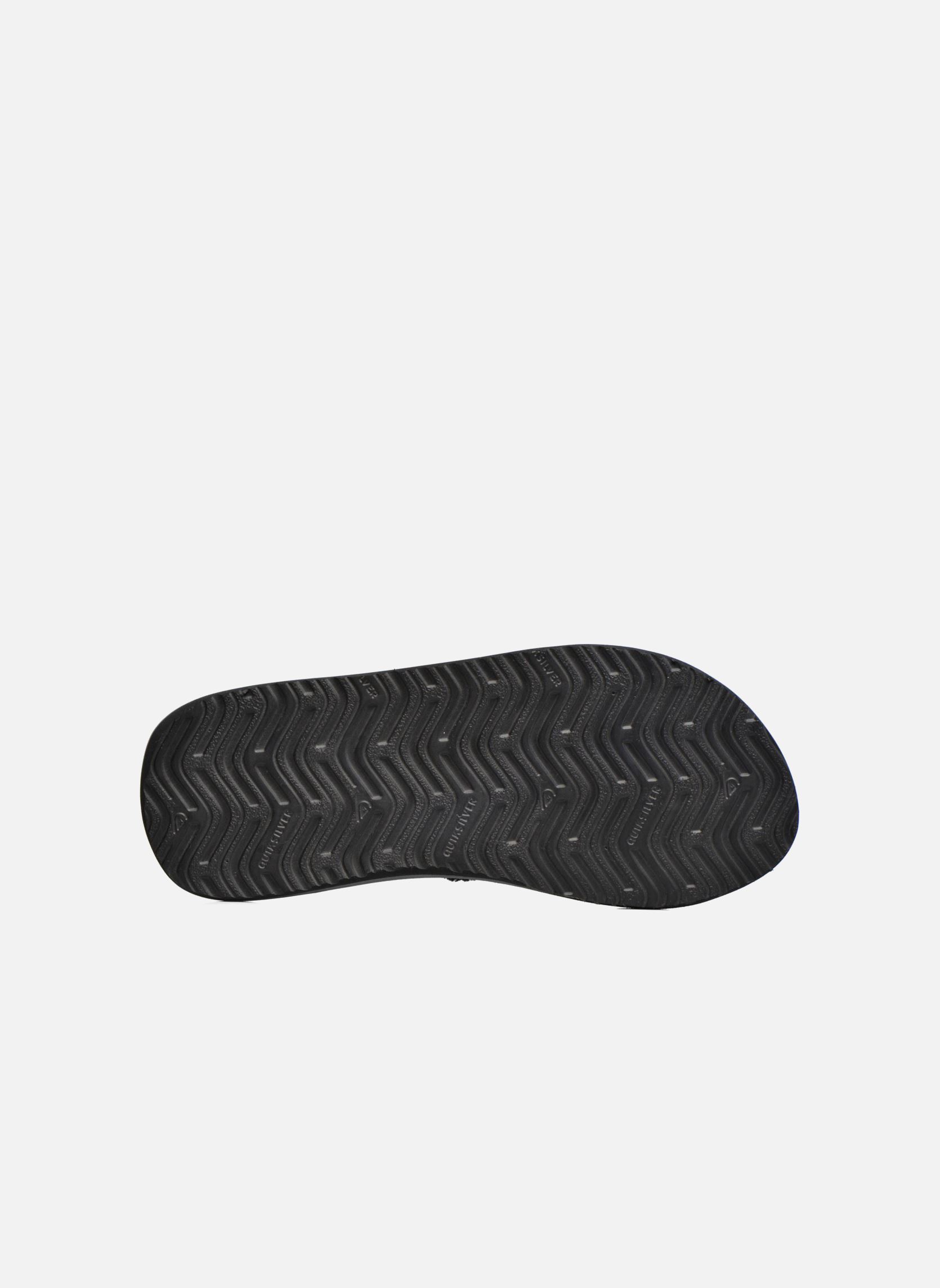 Tongs Monkey Abyss homme noir Quiksilver Tongs Monkey Abyss homme noir Black Black Brown