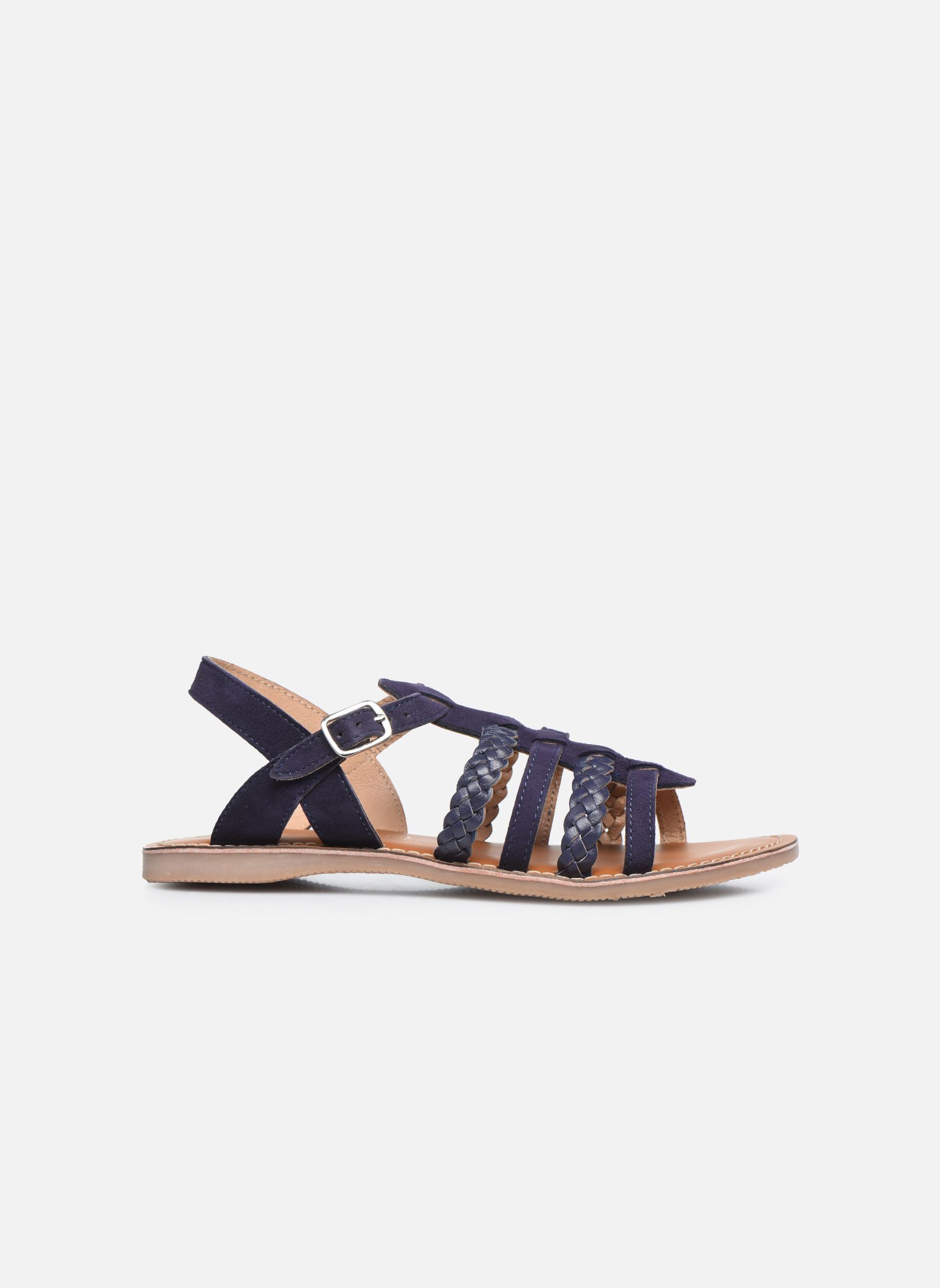 Sandalen Mathilde meisjes blauw L'Atelier Tropézien Sandalen Mathilde meisjes blauw BLUE MESH NAVY SUEDE