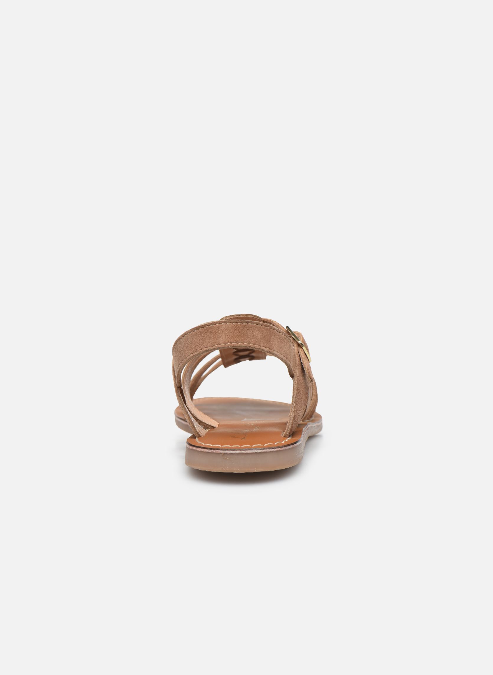 Sandalen Mathilde meisjes bruin L'Atelier Tropézien Sandalen Mathilde meisjes bruin NUDE SUEDE C