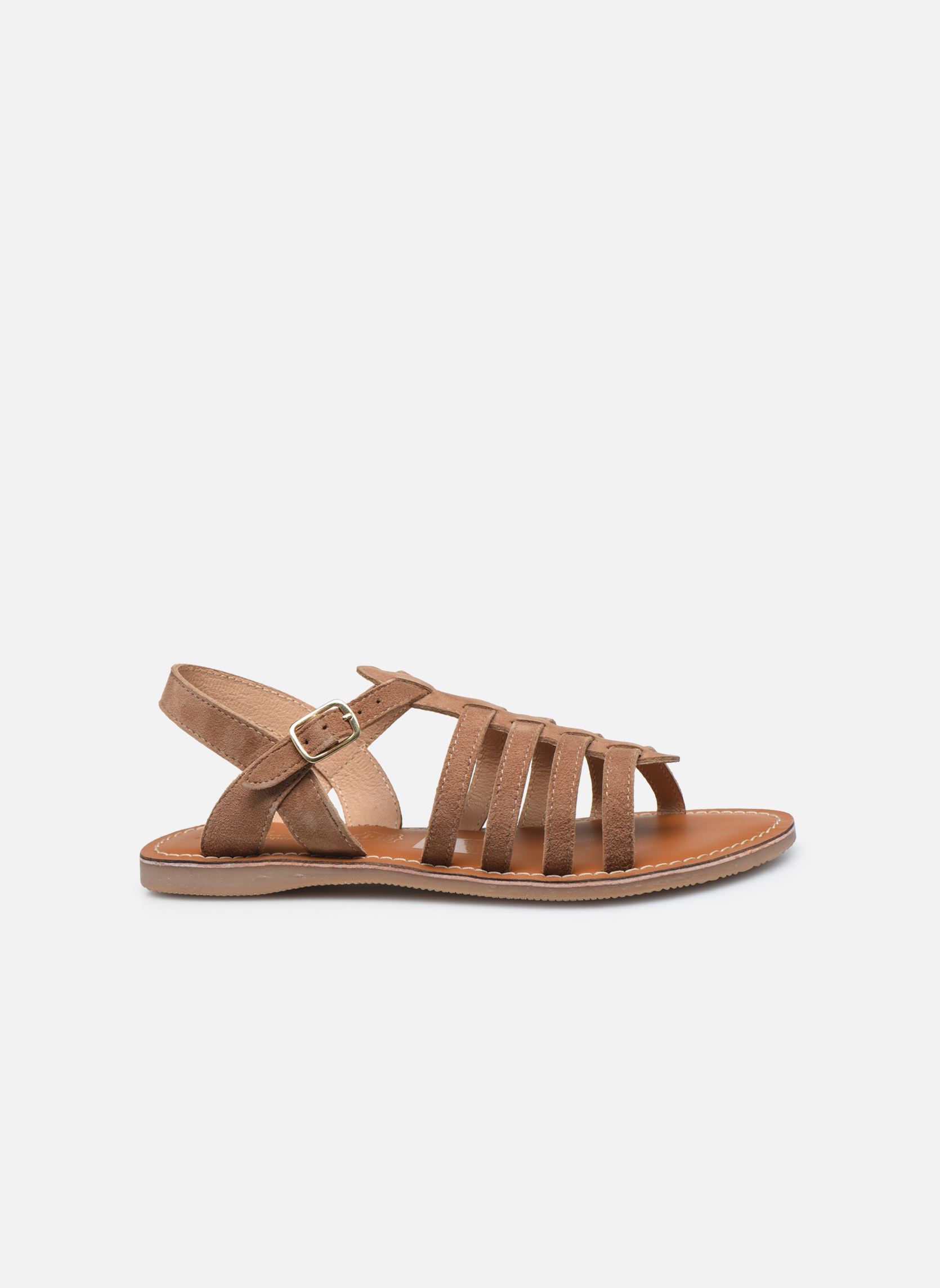 Sandalen Mathilde meisjes bruin L'Atelier Tropézien Sandalen Mathilde meisjes bruin NUDE SUEDE C