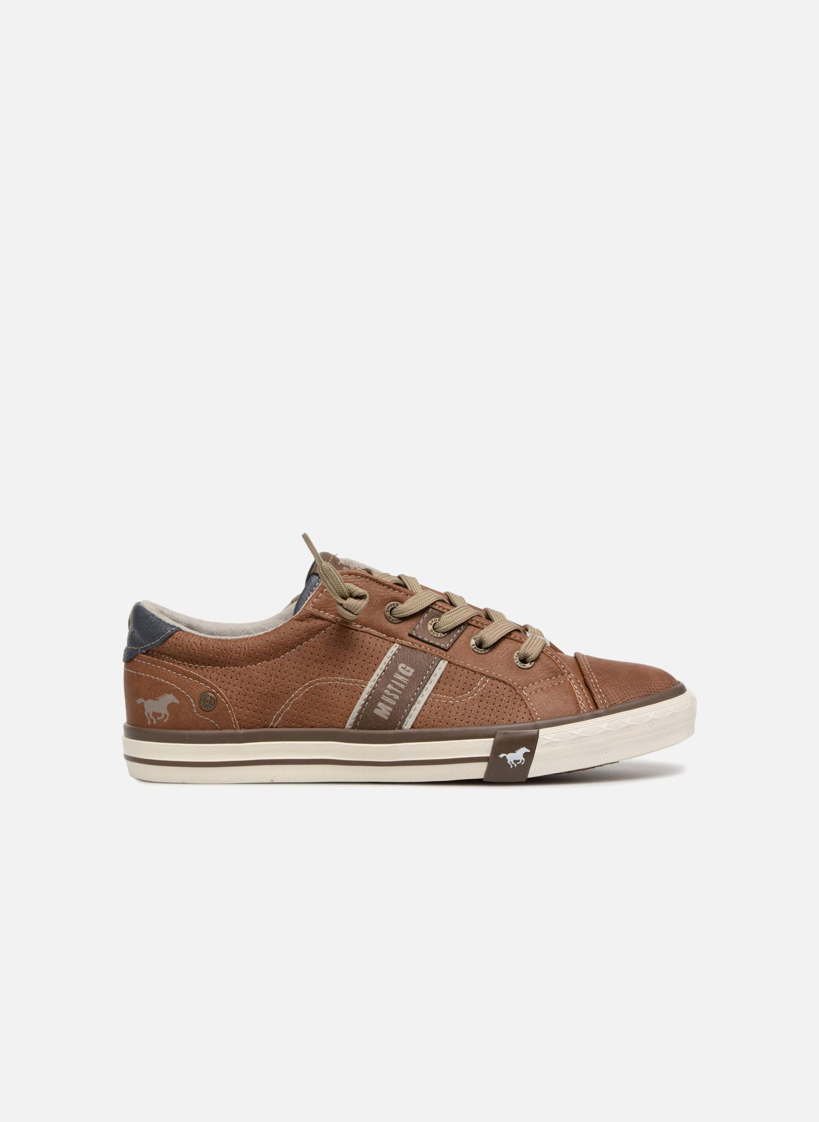 Niedrige Sneaker Alwin jungen braun Mustang shoes Niedrige Sneaker Alwin jungen braun COGNAC