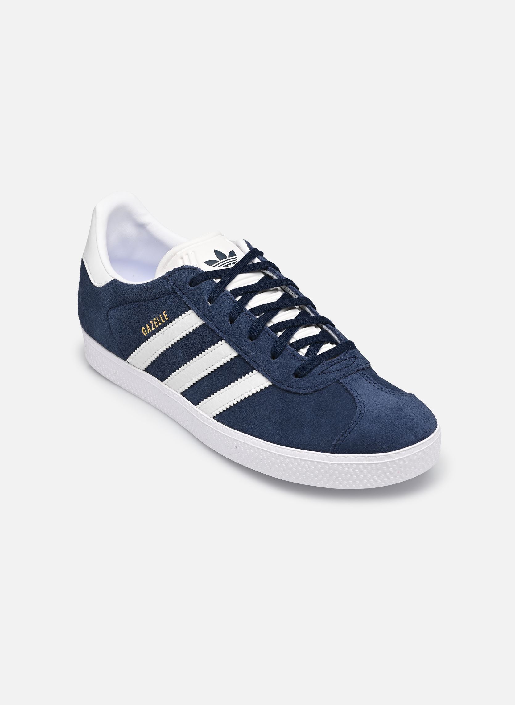 Baskets basses GAZELLE J bleu adidas originals Baskets basses GAZELLE J bleu CONAVY/FTWWHT/FTWWHT