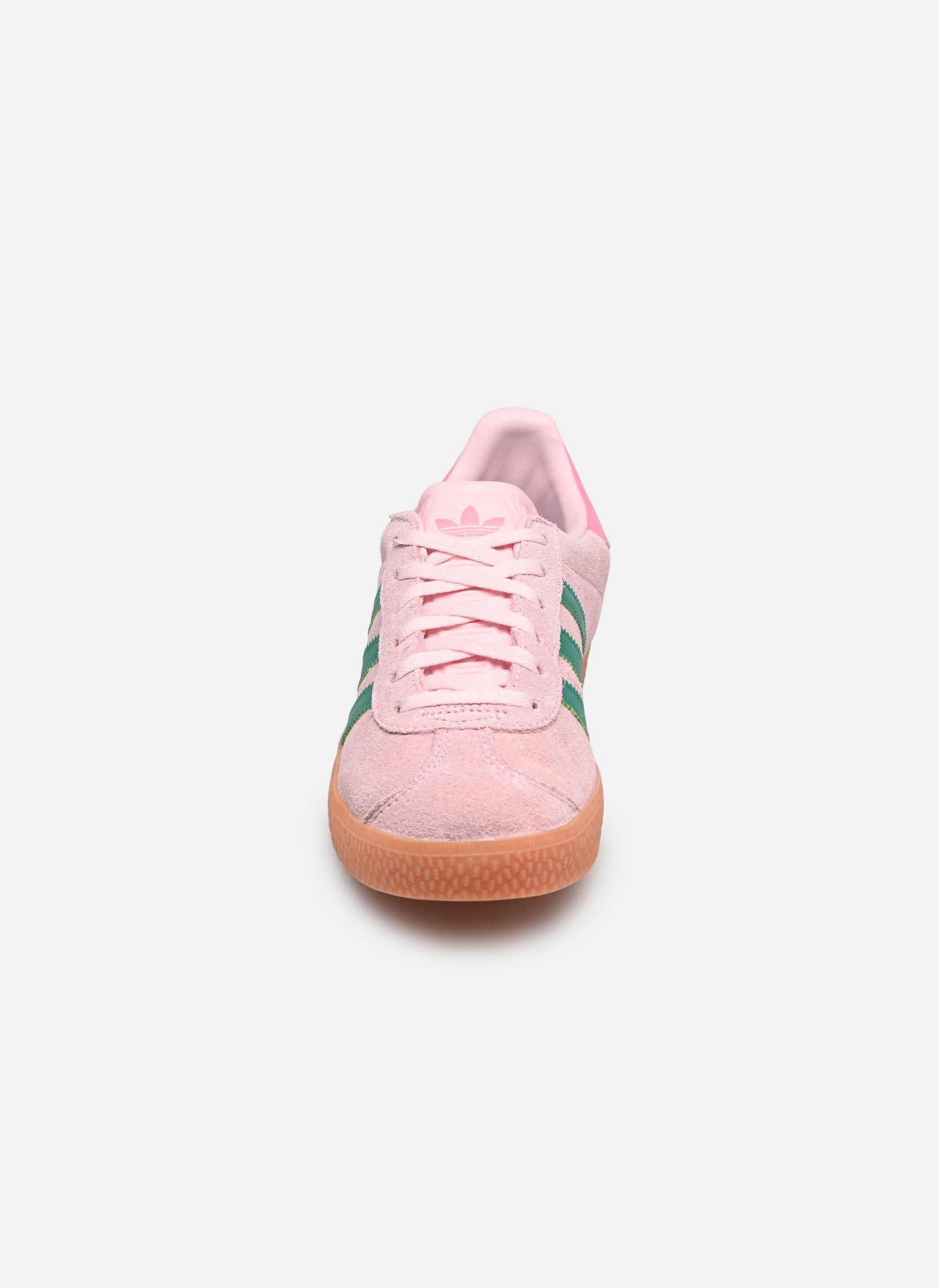 Baskets basses GAZELLE J fille rose adidas originals Baskets basses GAZELLE J fille rose CLPINK/COUGRN/BLIPNK