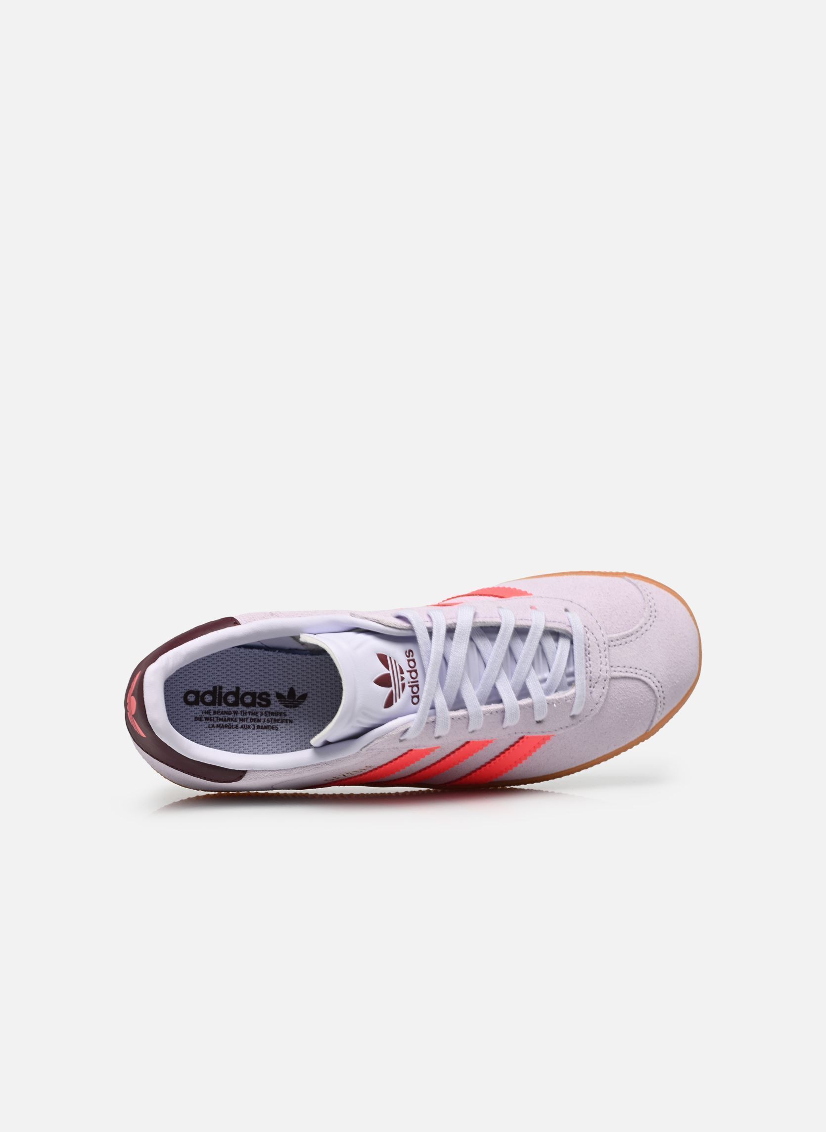 Baskets basses GAZELLE J fille violet adidas originals Baskets basses GAZELLE J fille violet FROZEN PURPLE