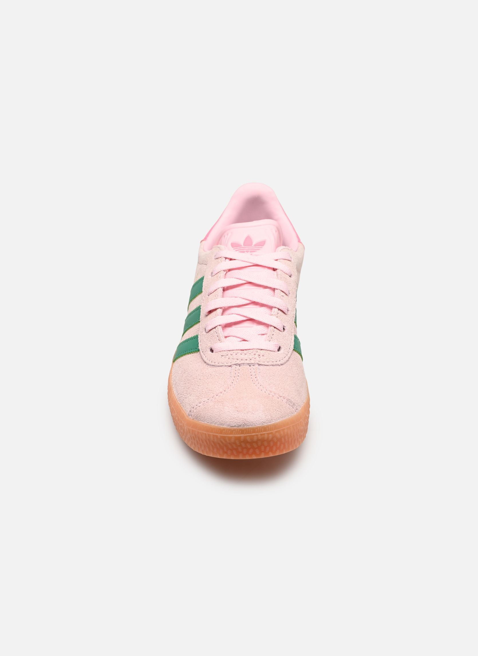 Niedrige Sneaker GAZELLE C mädchen rosa adidas originals Niedrige Sneaker GAZELLE C mädchen rosa CLPINK/COUGRN/BLIPNK