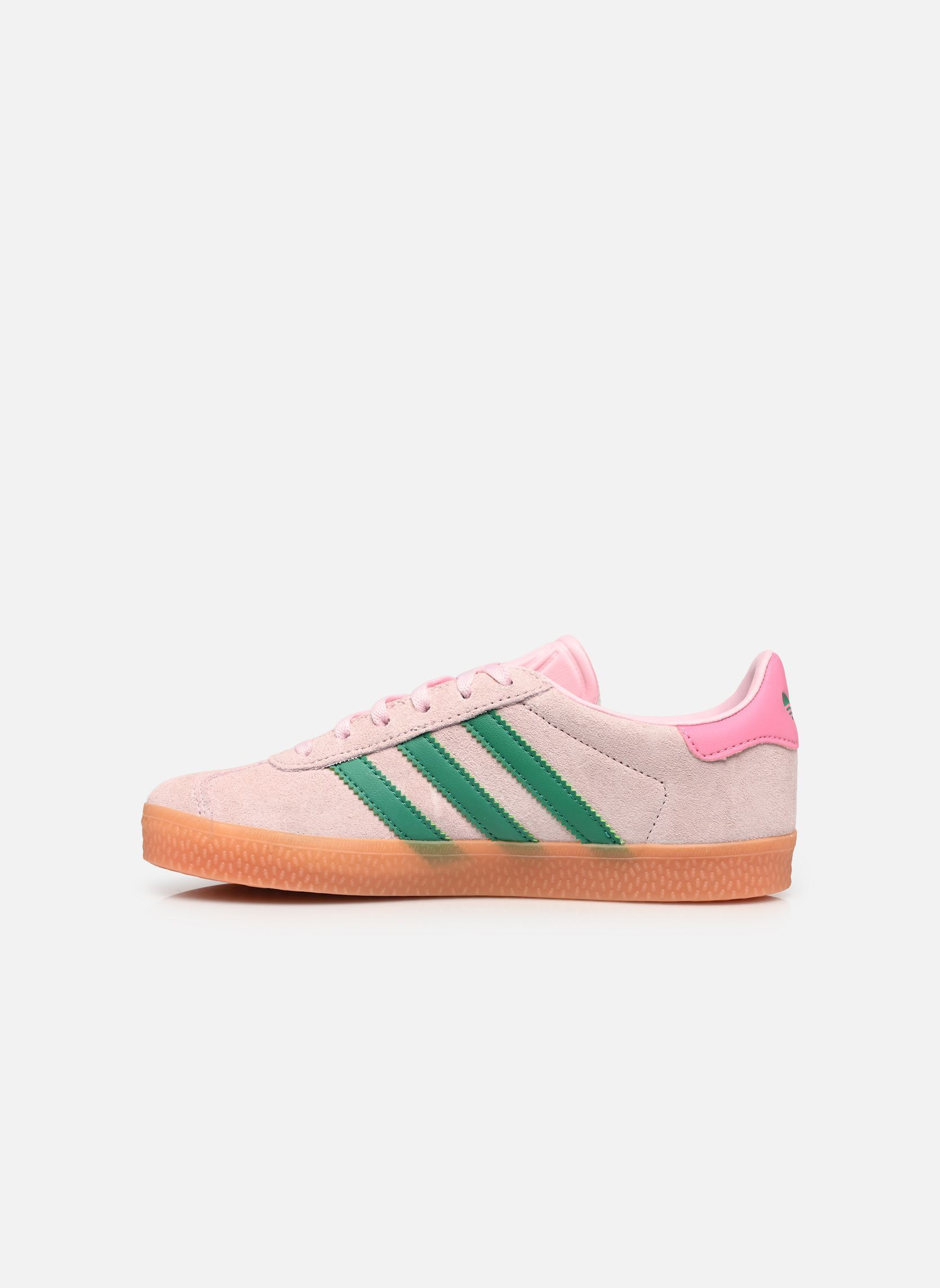 Niedrige Sneaker GAZELLE C mädchen rosa adidas originals Niedrige Sneaker GAZELLE C mädchen rosa CLPINK/COUGRN/BLIPNK