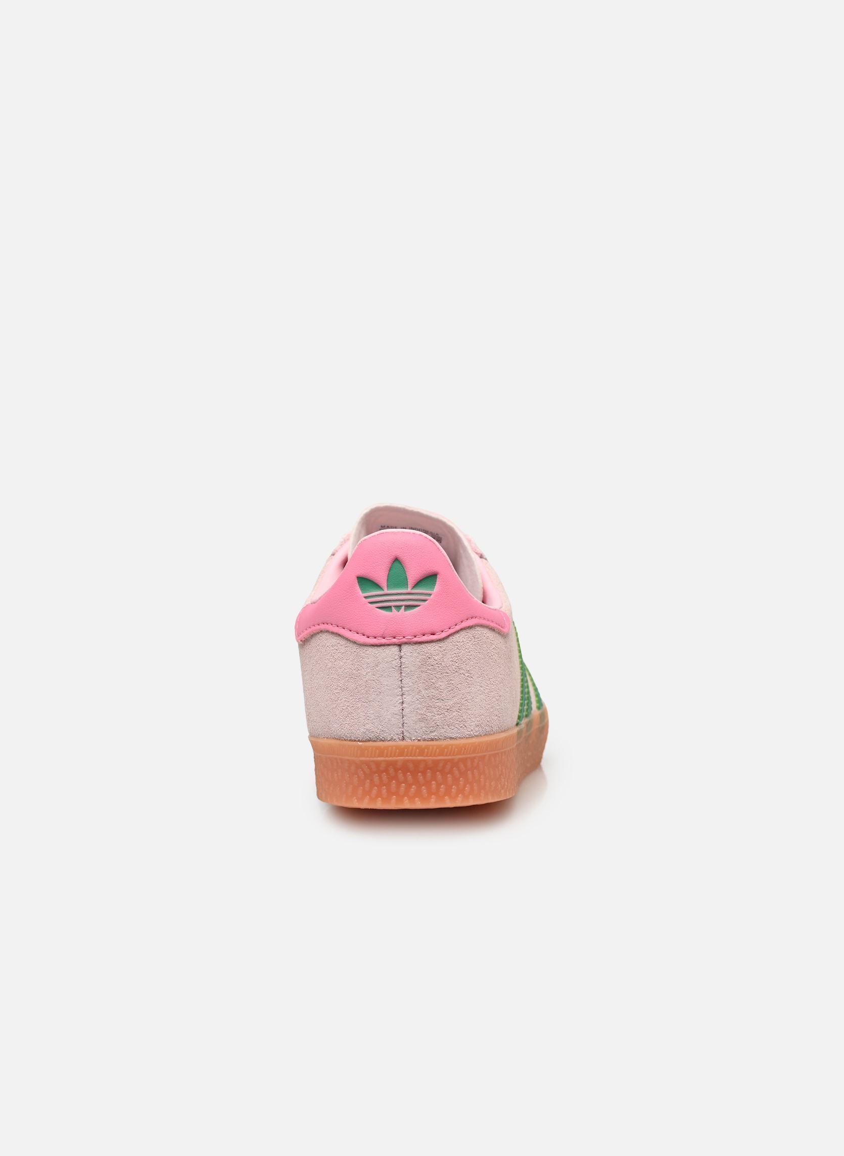 Niedrige Sneaker GAZELLE C mädchen rosa adidas originals Niedrige Sneaker GAZELLE C mädchen rosa CLPINK/COUGRN/BLIPNK