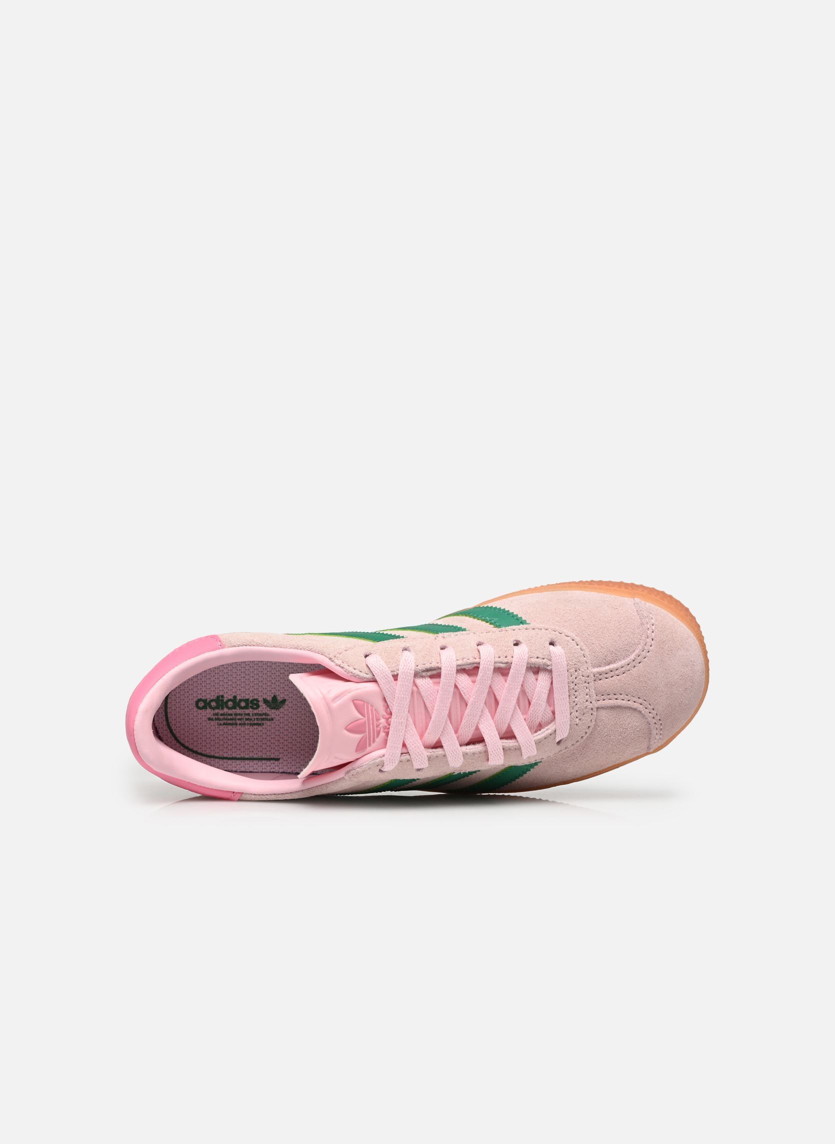 Niedrige Sneaker GAZELLE C mädchen rosa adidas originals Niedrige Sneaker GAZELLE C mädchen rosa CLPINK/COUGRN/BLIPNK