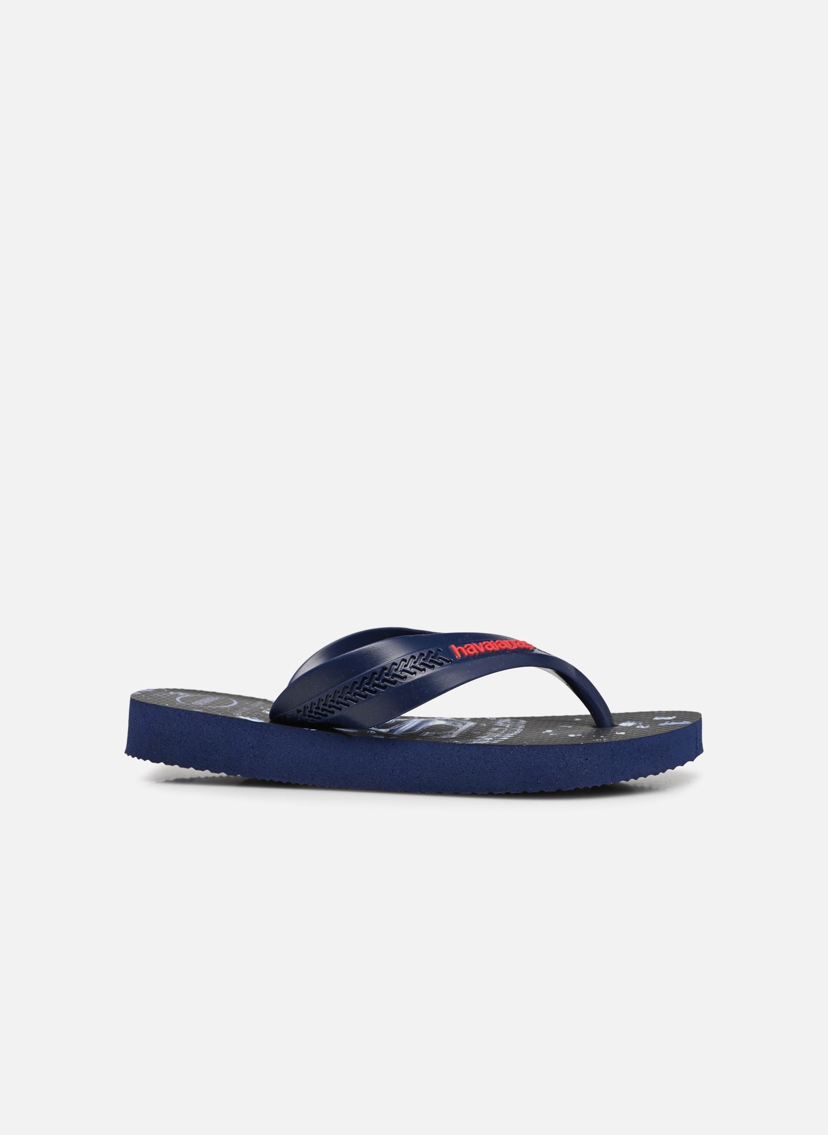 Flip-Flops Kids Max Herois blau Havaianas Flip-Flops Kids Max Herois blau Navy Blue/Ruby Red