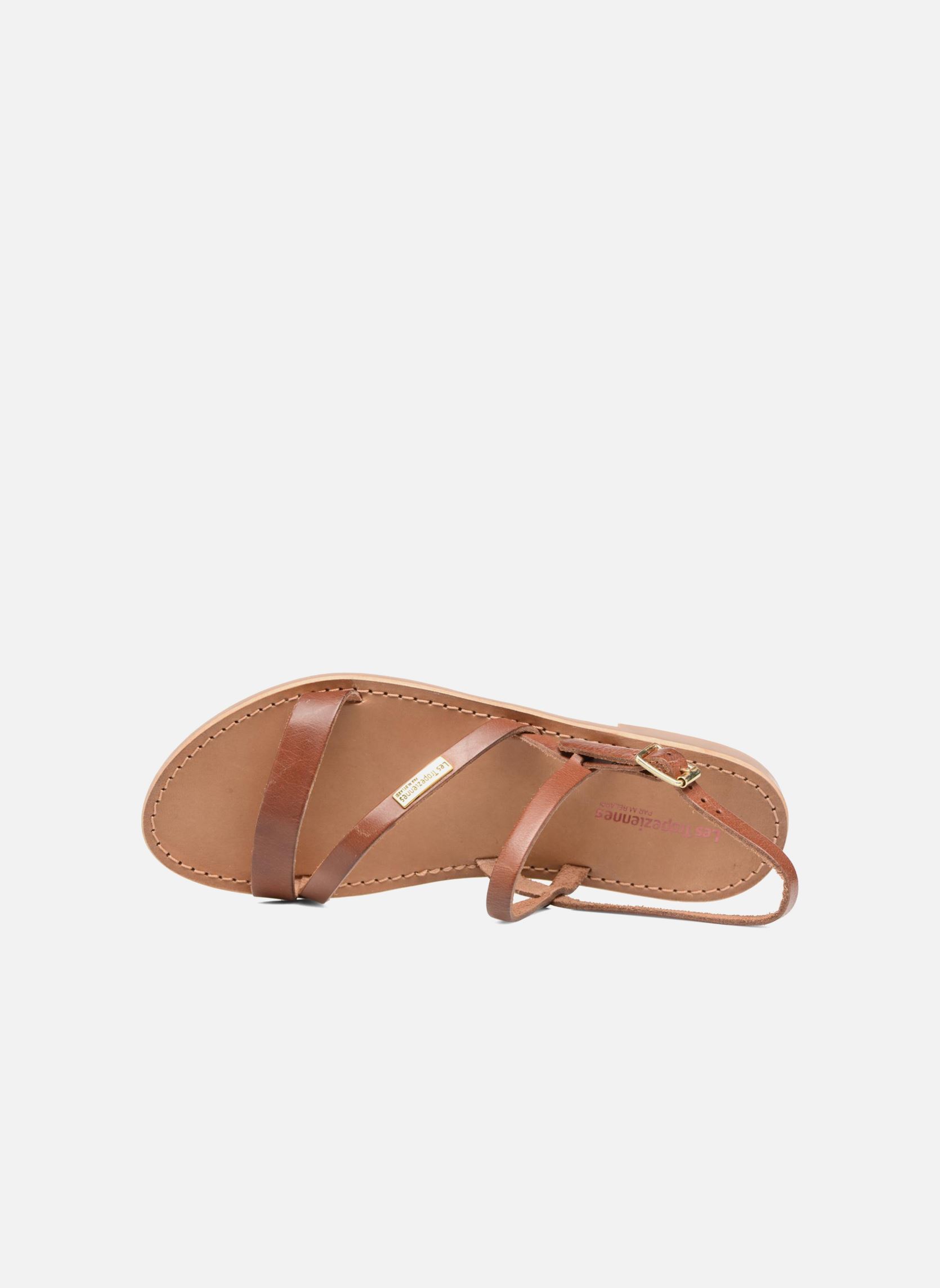 Sandales Baden femme marron Les Tropéziennes par M Belarbi Sandales Baden femme marron TAN