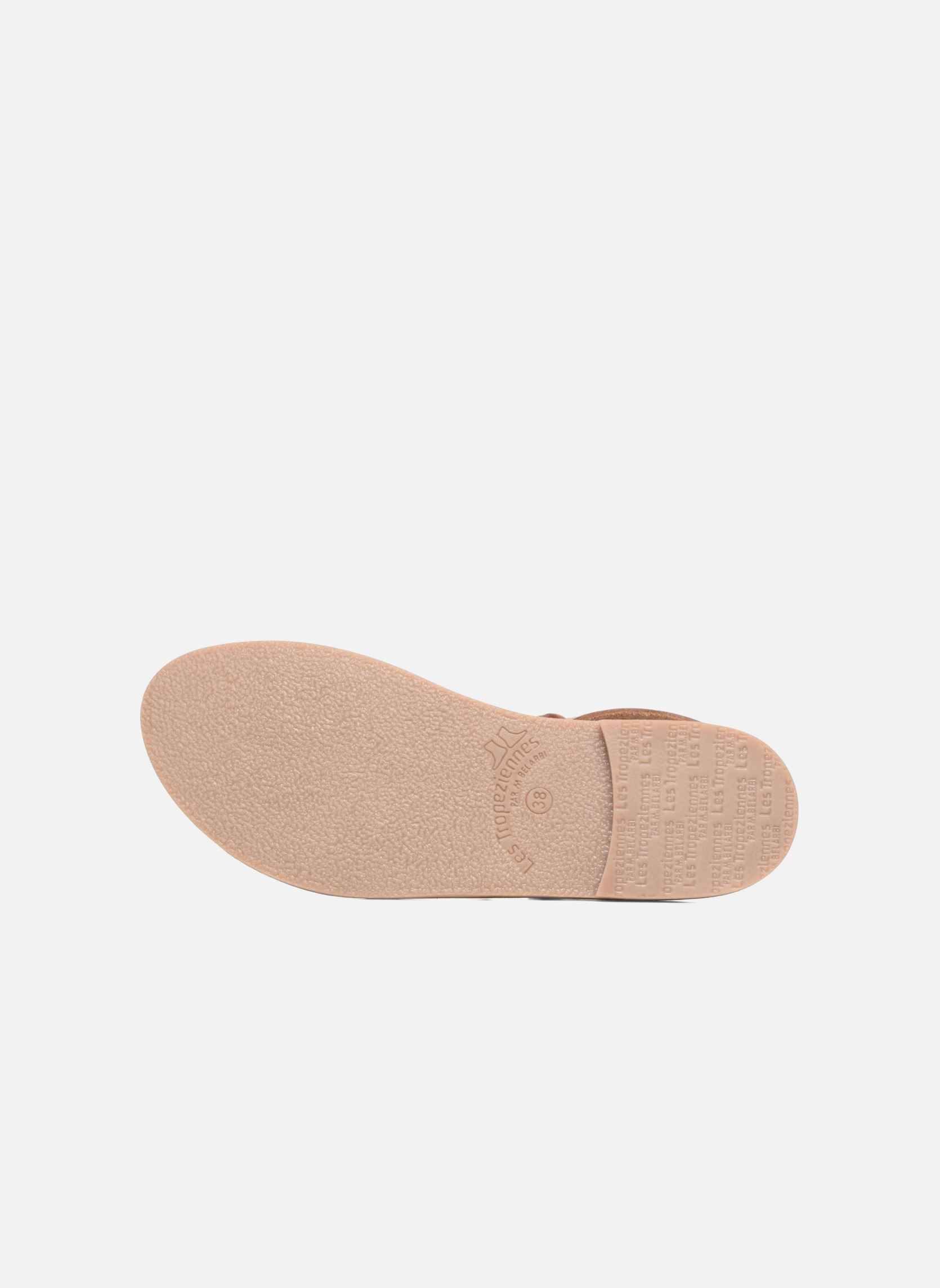 Sandales Baden femme marron Les Tropéziennes par M Belarbi Sandales Baden femme marron TAN