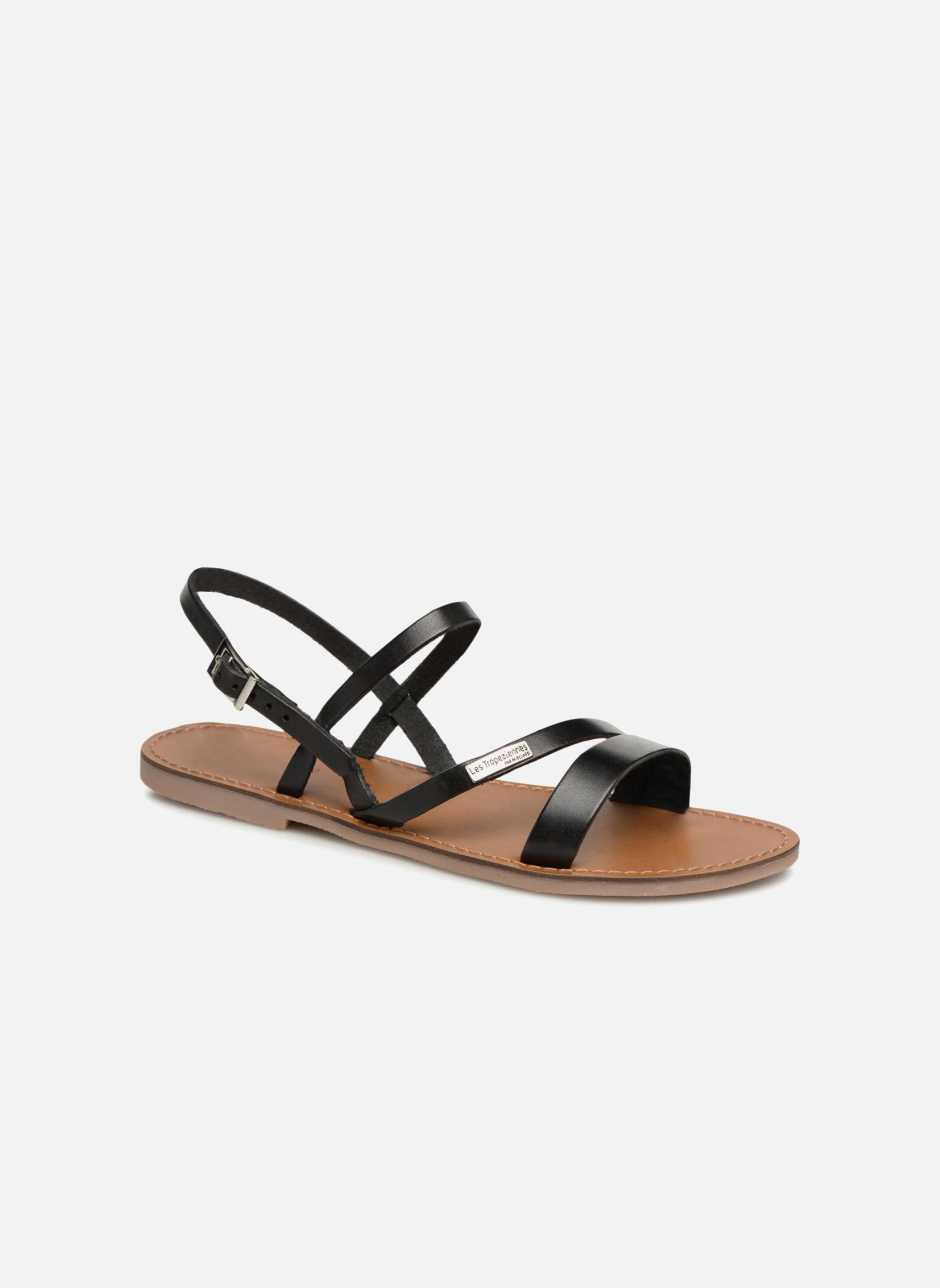Sandales Baden femme noir Les Tropéziennes par M Belarbi Sandales Baden femme noir NOIR