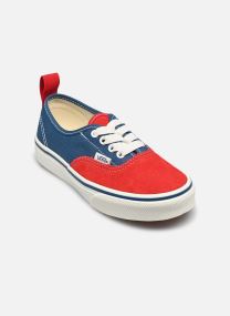 Lage sneakers Authentic Elastic Lace jongens rood