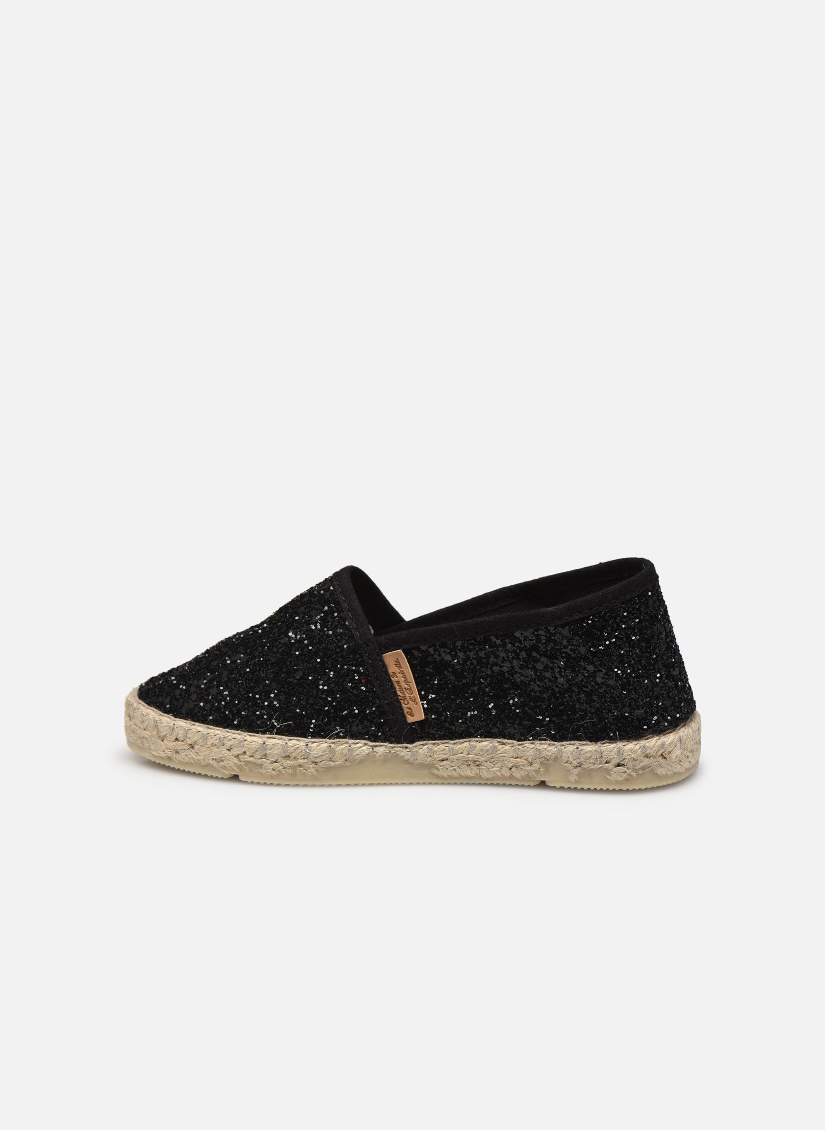 Espadrilles Sabline Glitter E fille noir La maison de l'espadrille Espadrilles Sabline Glitter E fille noir NOIR