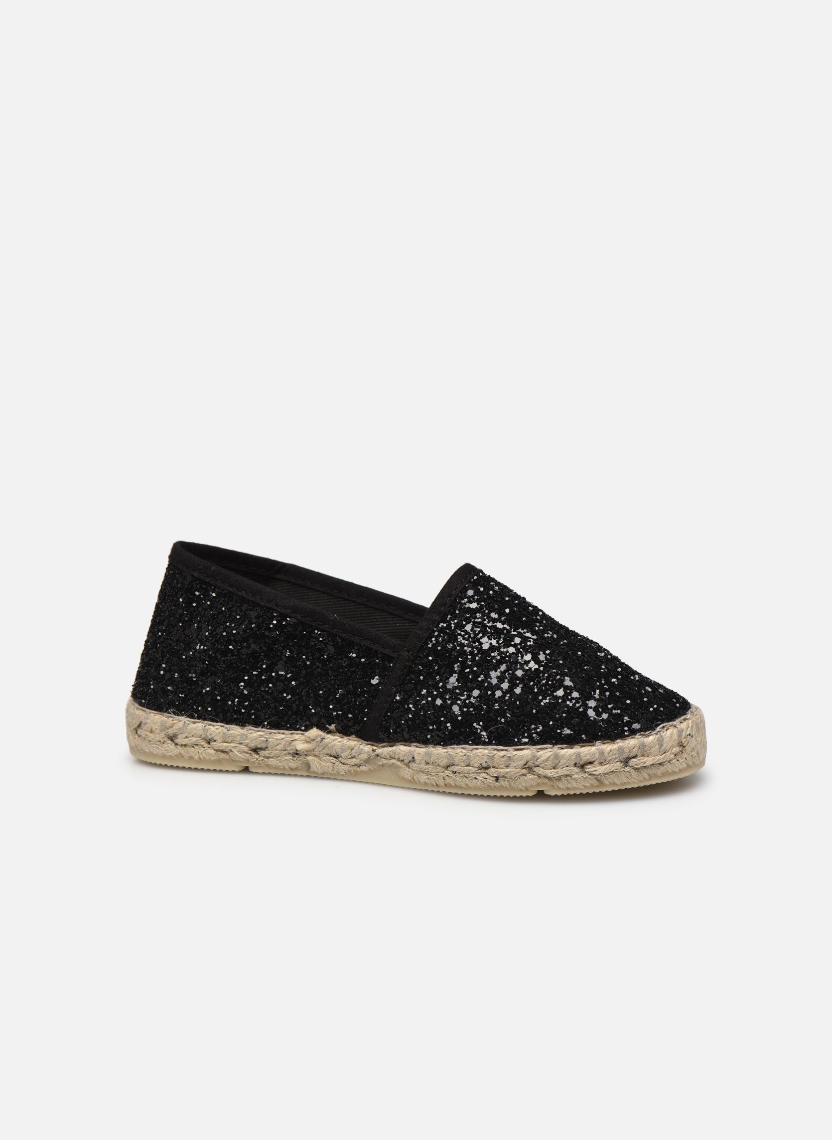 Espadrilles Sabline Glitter E fille noir La maison de l'espadrille Espadrilles Sabline Glitter E fille noir NOIR