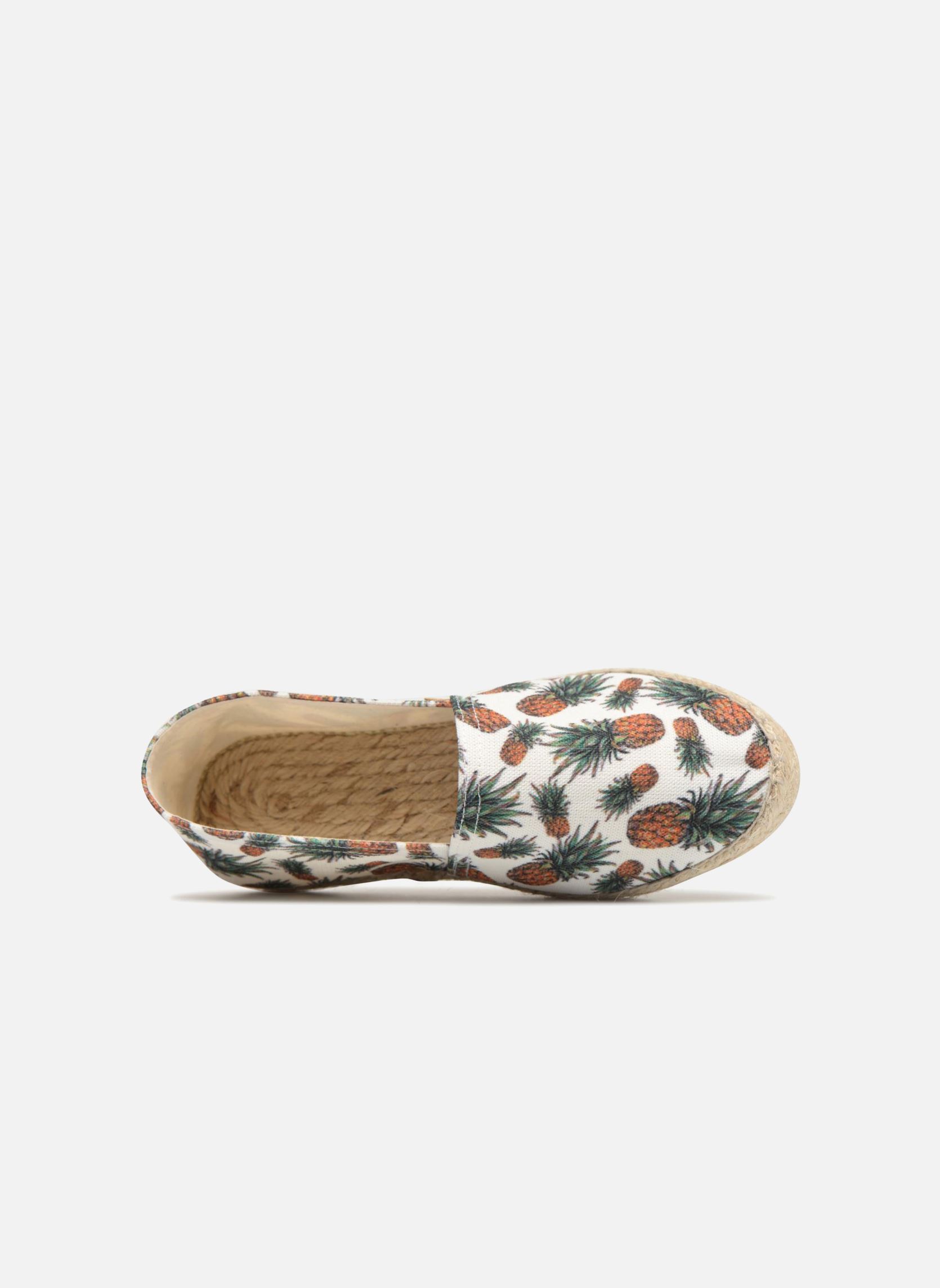 Espadrilles Sabline Fruit E meisjes wit La maison de l'espadrille Espadrilles Sabline Fruit E meisjes wit ANANAS