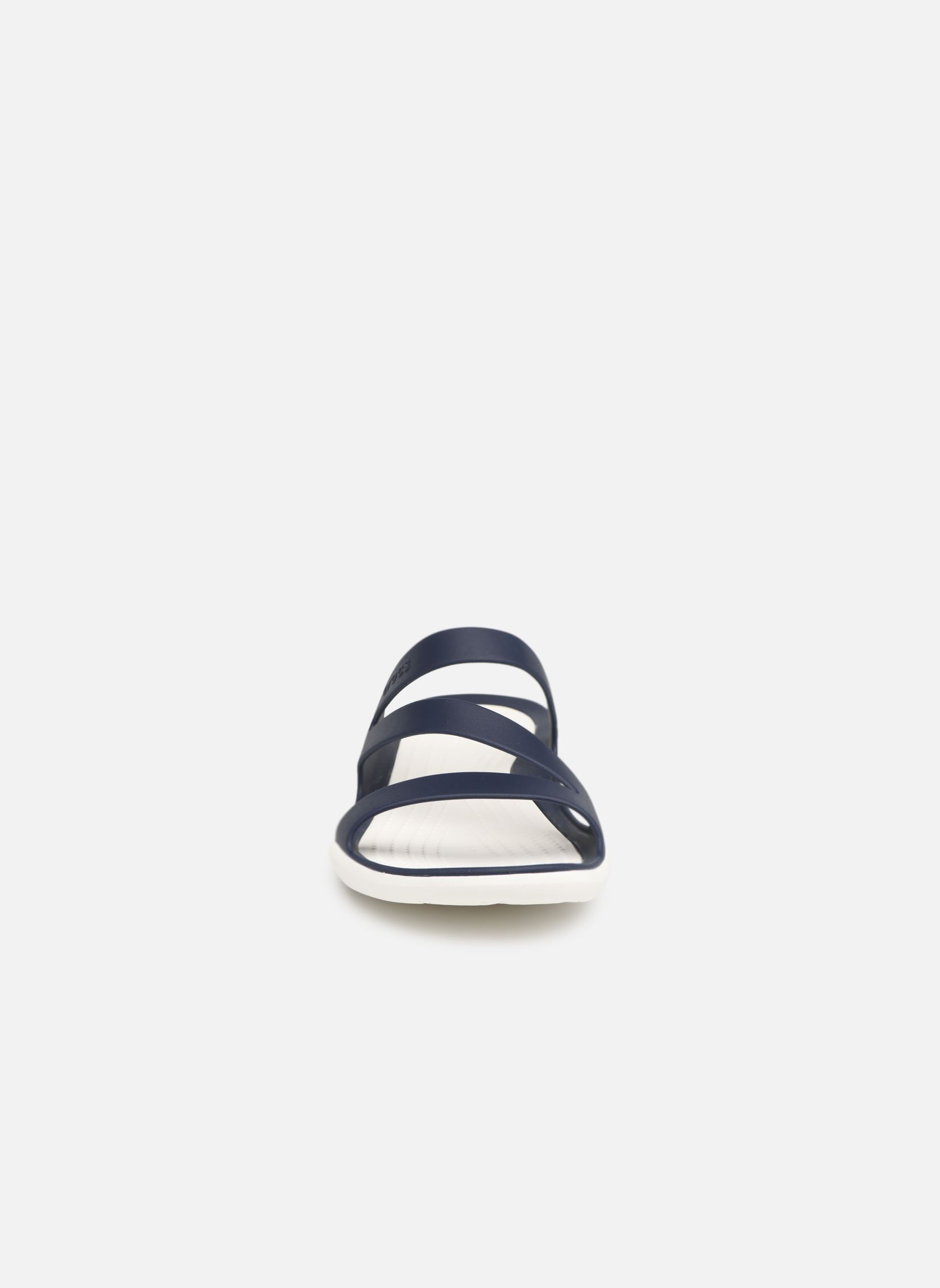 Pantoletten Swiftwater Sandal W damen blau Crocs Pantoletten Swiftwater Sandal W damen blau Navy White