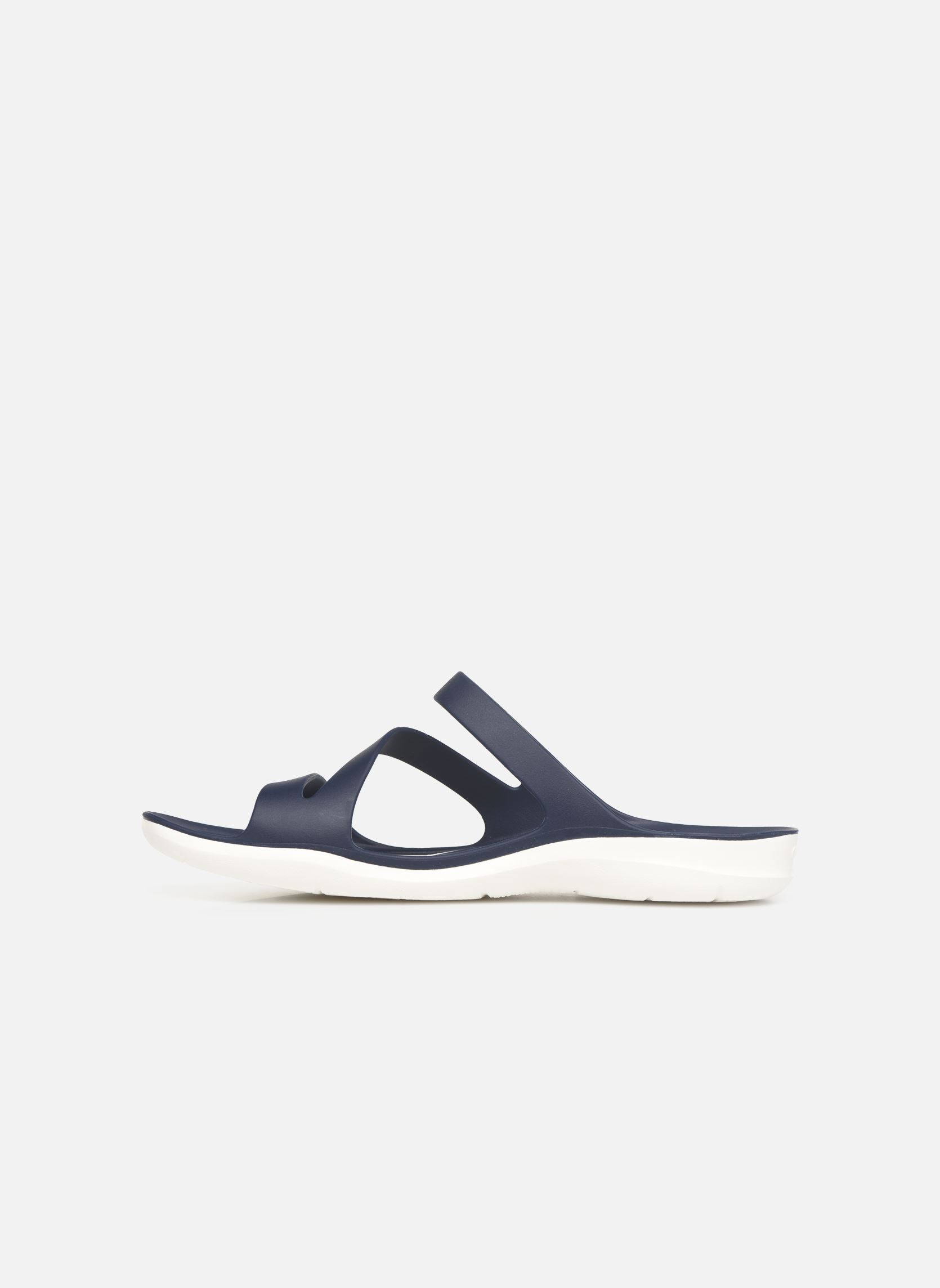 Pantoletten Swiftwater Sandal W damen blau Crocs Pantoletten Swiftwater Sandal W damen blau Navy White