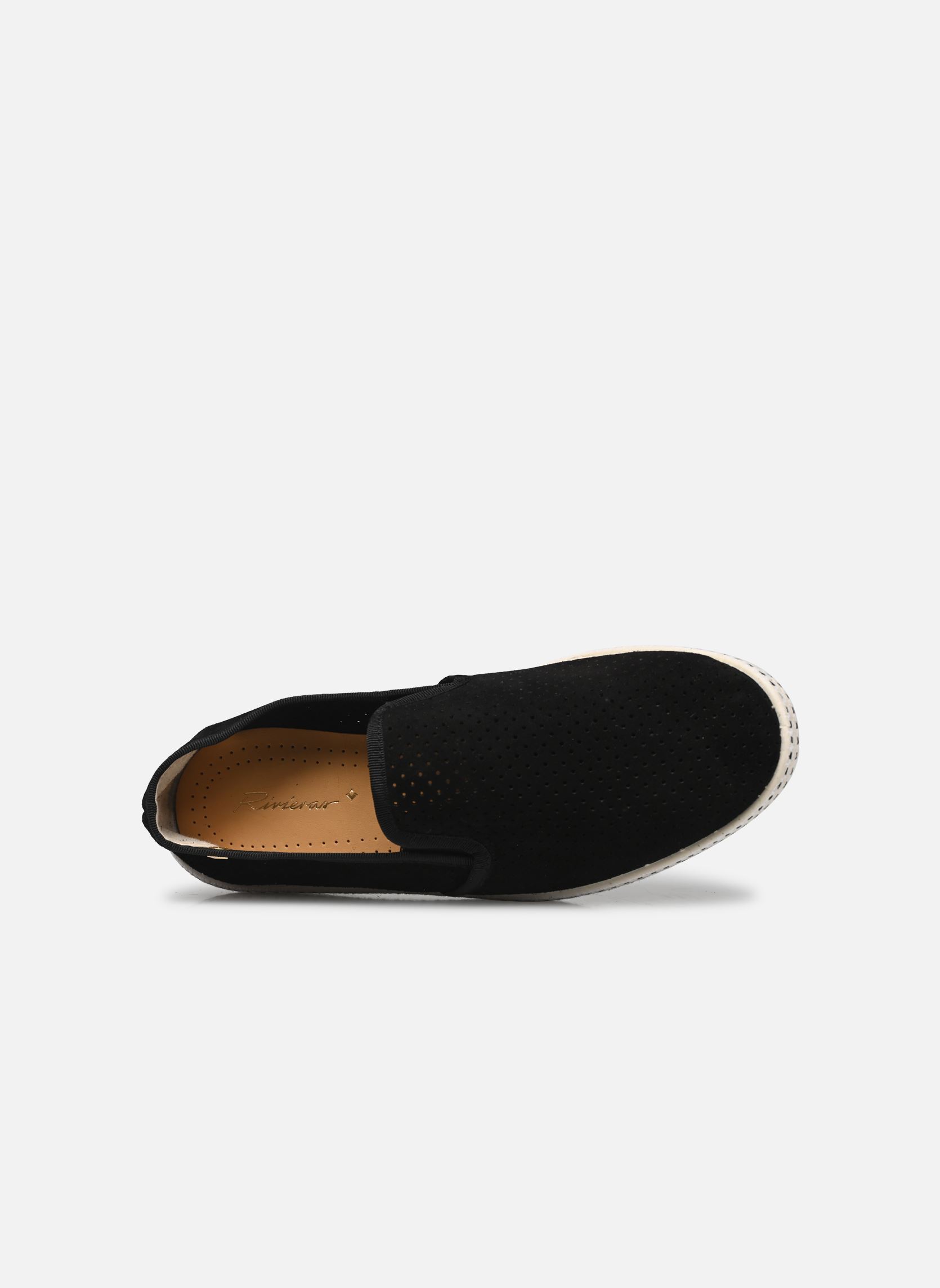 Espadrilles Classic Suede heren zwart Rivieras Espadrilles Classic Suede heren zwart Noir