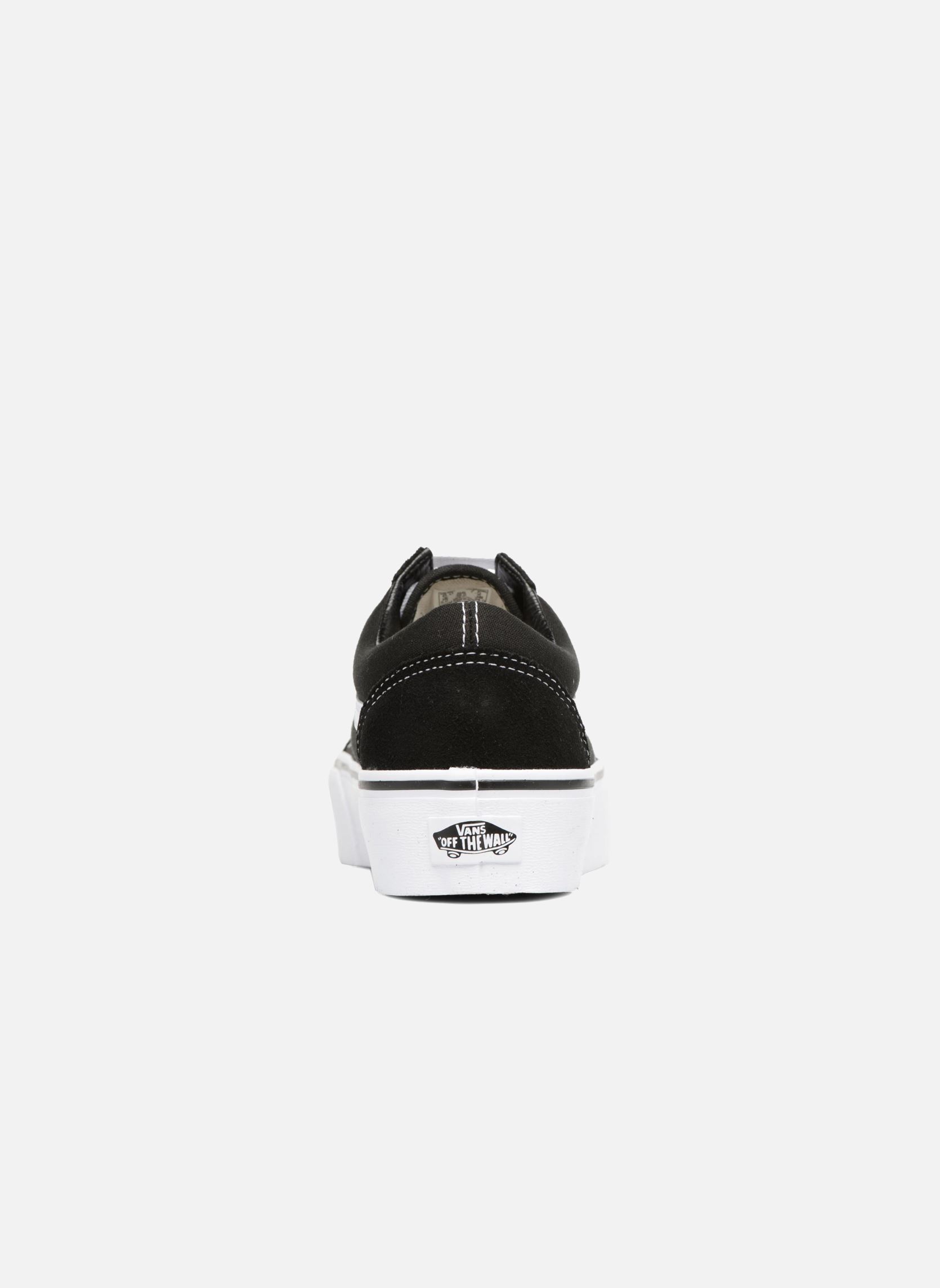 Niedrige Sneaker Old Skool Platform damen schwarz Vans Niedrige Sneaker Old Skool Platform damen schwarz BLACKWHITE