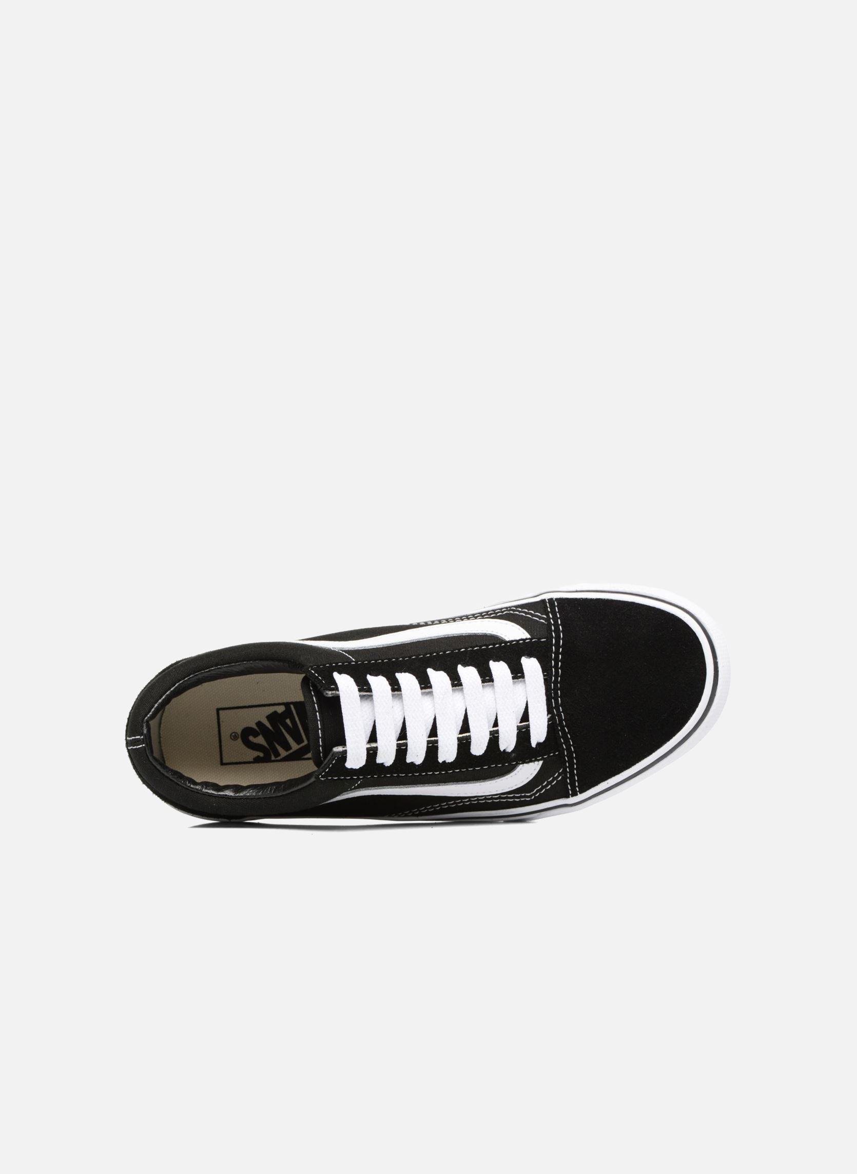 Niedrige Sneaker Old Skool Platform damen schwarz Vans Niedrige Sneaker Old Skool Platform damen schwarz BLACKWHITE